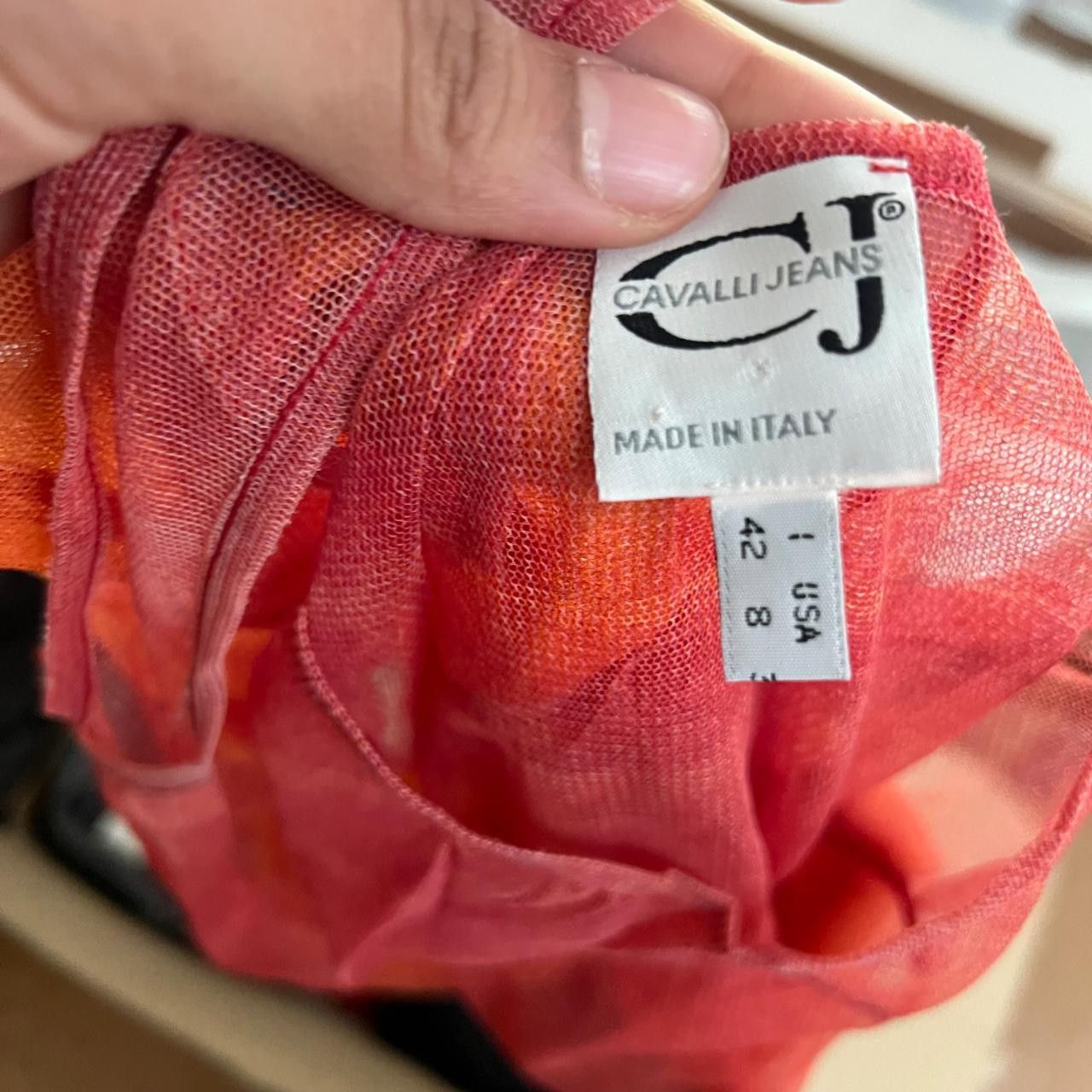 Just Cavalli Just Cavalli beach sunset see through mesh dress Size L / US 10 / IT 46 - 4 Thumbnail