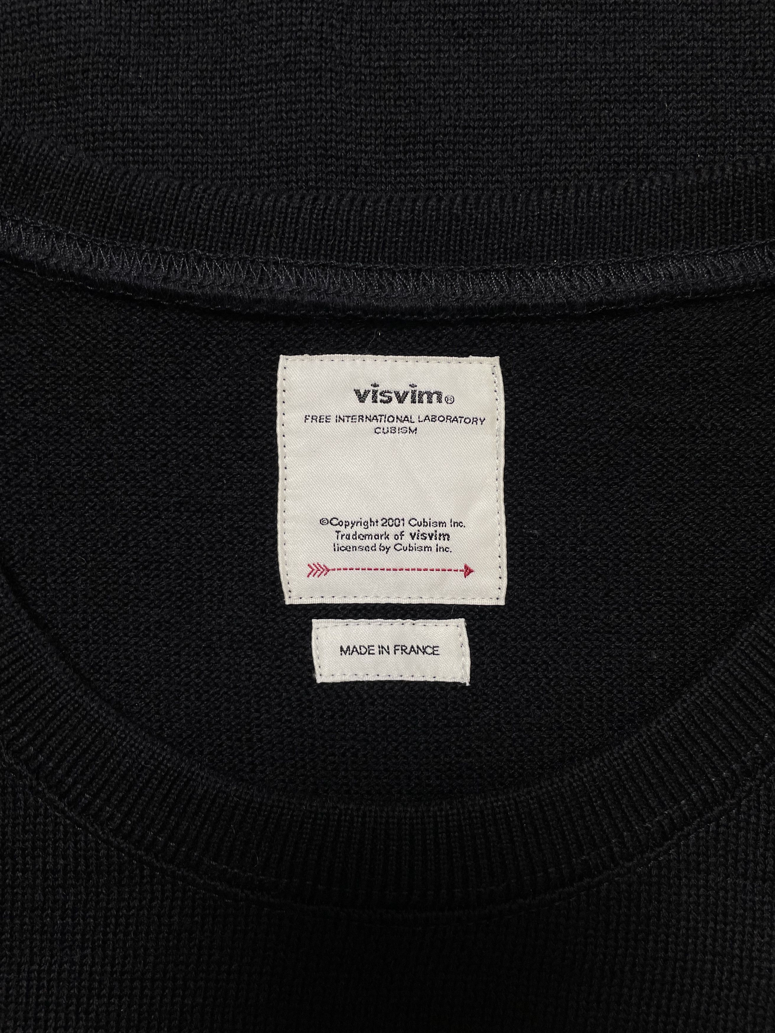 Visvim VISVIM Jumbo Crewneck Sweater Wool Peerless Painted Knit Size US L / EU 52-54 / 3 - 9 Thumbnail