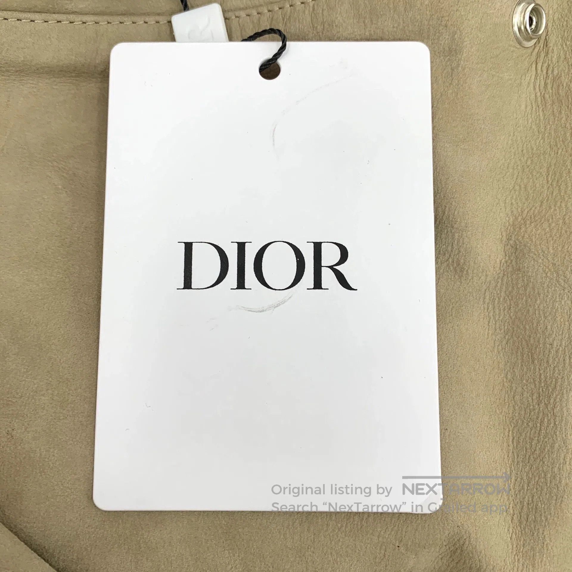 Dior brown leather multi-pocket hooded jacket. Size US L / EU 52-54 / 3 - 8 Thumbnail