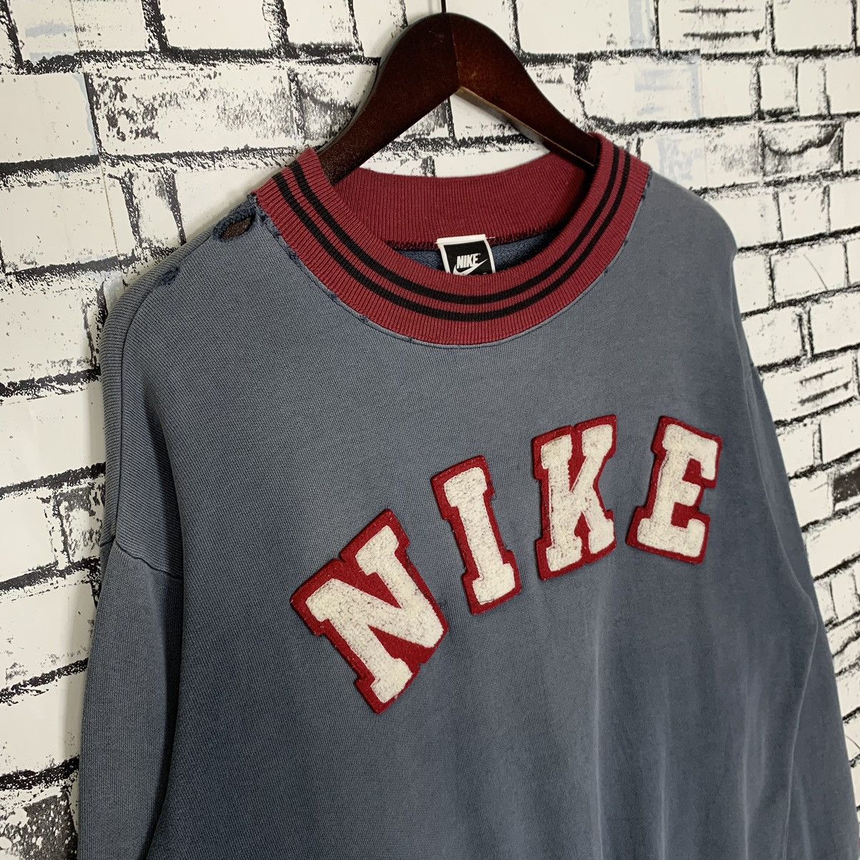 Nike × Vintage Sportwear Vintage Nike Sweatshirt Nike Crewneck Size US M / EU 48-50 / 2 - 4 Thumbnail