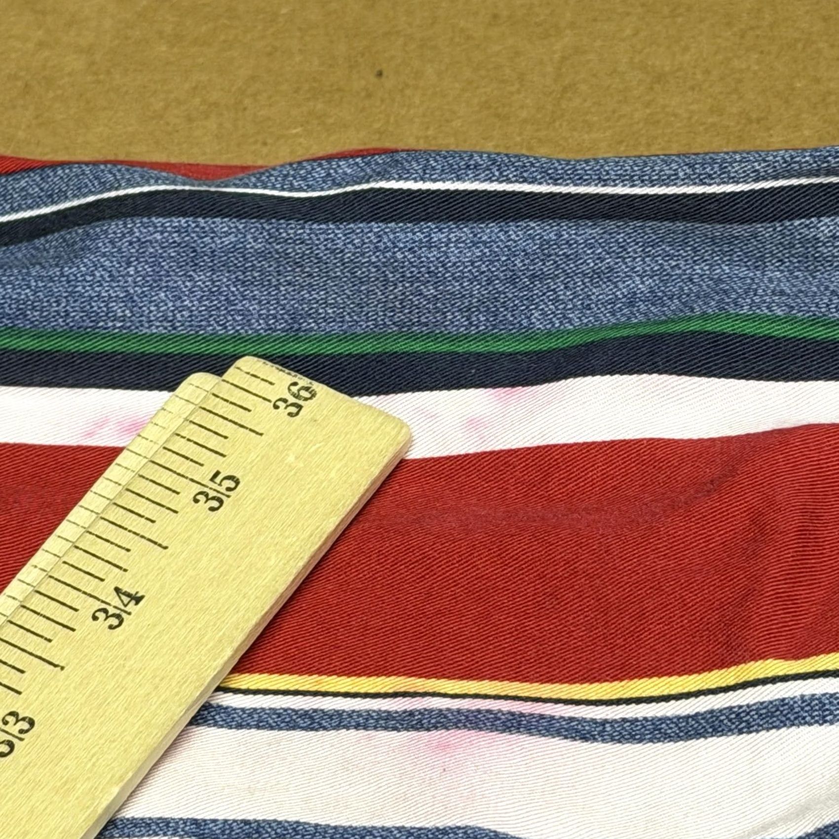 Ralph Lauren Chaps Ralph Lauren Shirt Mens XL Multicolor Stripe Short Sleeve Button Up Cotton Size US XL / EU 56 / 4 - 4 Thumbnail