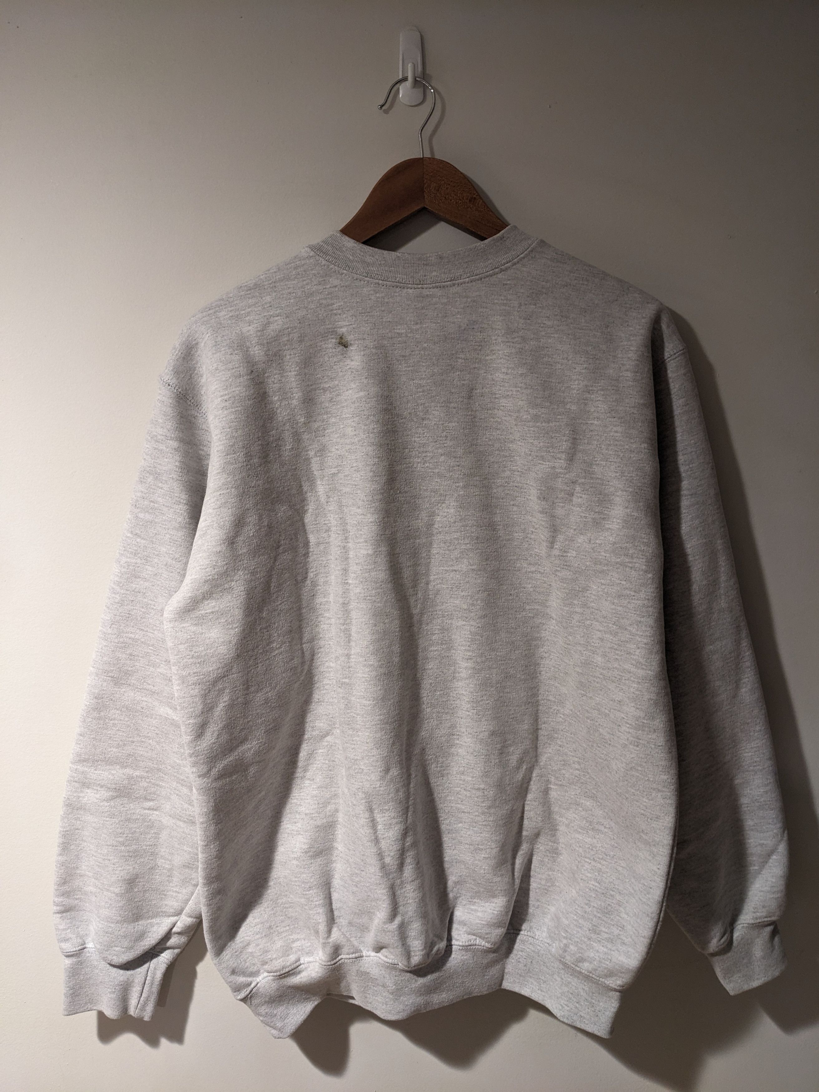 Carhartt × Vintage Vintage 90s Carhartt Small Logo Gray Medium Sweatshirt Size US M / EU 48-50 / 2 - 8 Thumbnail
