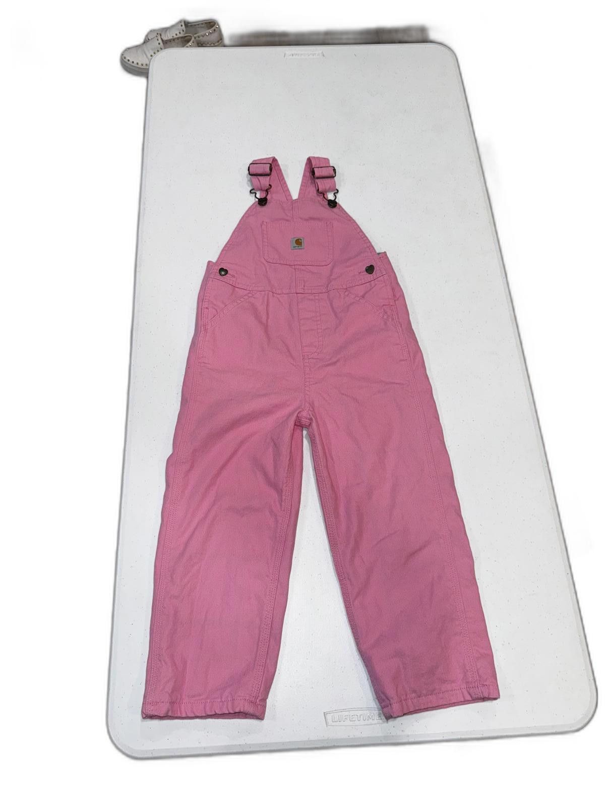 Carhartt Carhartt Kids' Pink Overalls 4T Size XXS / US 00 / IT 34 - 1 Thumbnail
