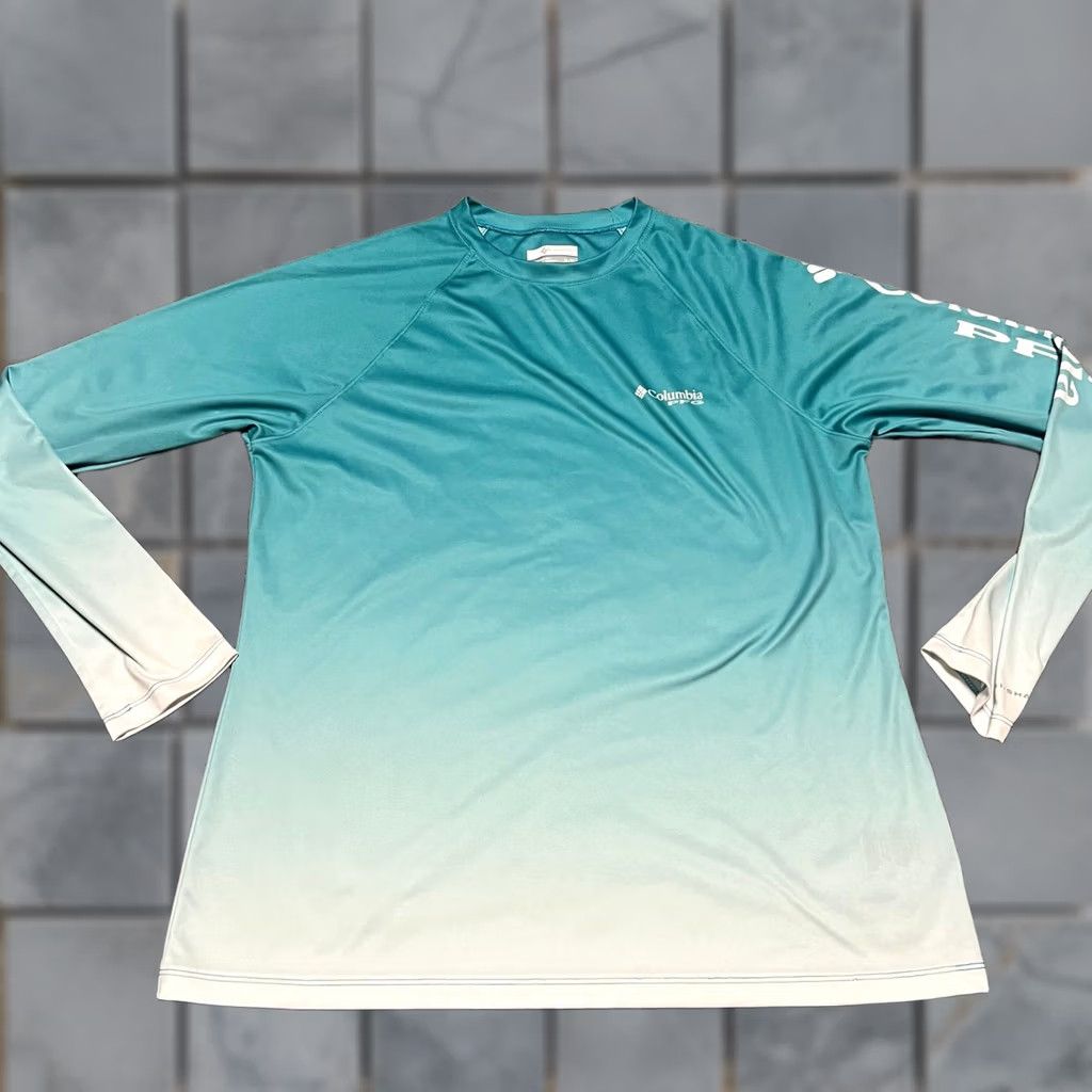Altea Columbia PFG Shirt Womens XL Teal Blue Long Sleeve Fishing Performance Shirt Women XL Teal Blue Long Sleeve Columbia PFG Shirt Size XL / US 12-14 / IT 48-50 - 1 Thumbnail