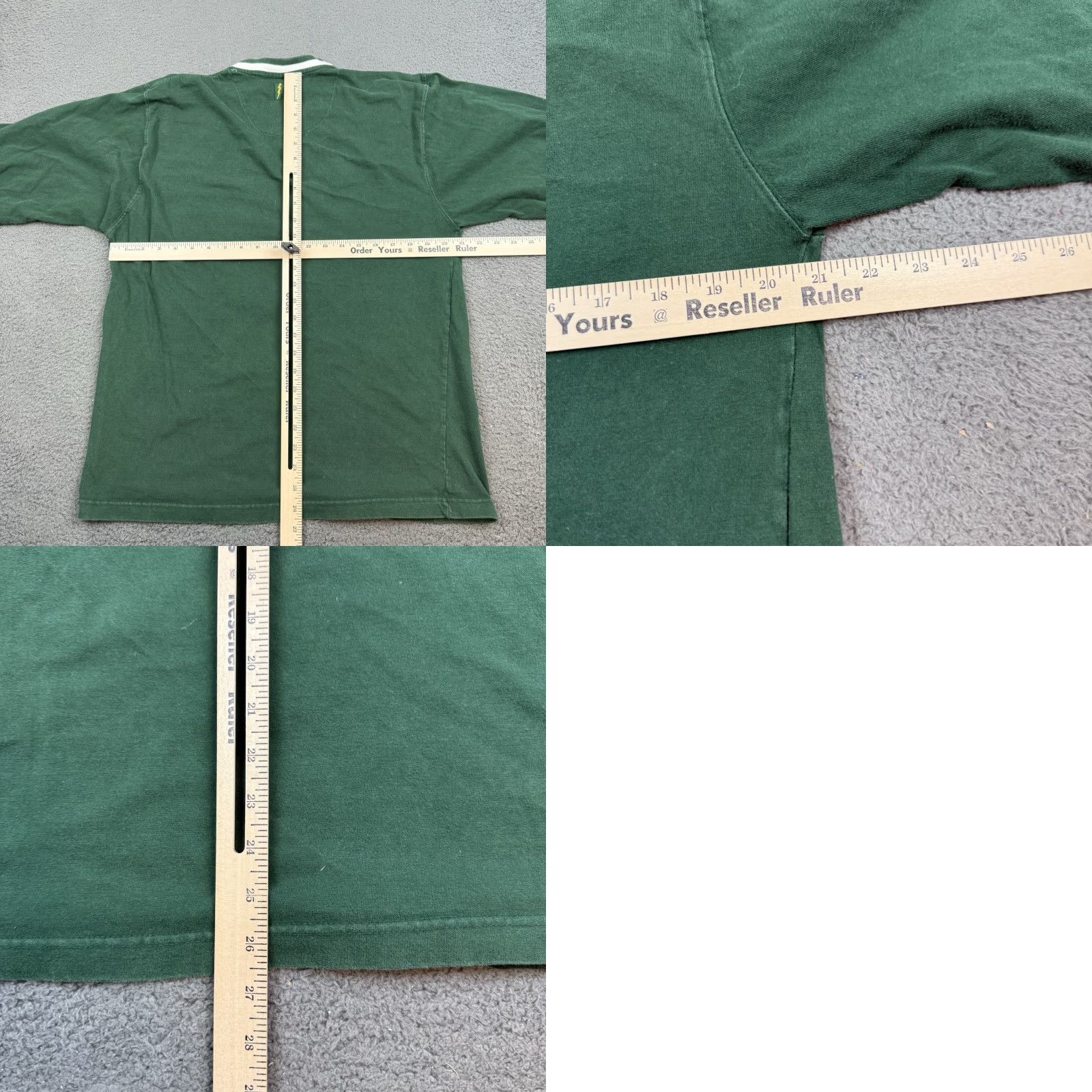Pro Player VINTAGE Green Bay Packers Shirt Mens Large Green Long Sleeve Pro Player Rugby Size US L / EU 52-54 / 3 - 8 Thumbnail