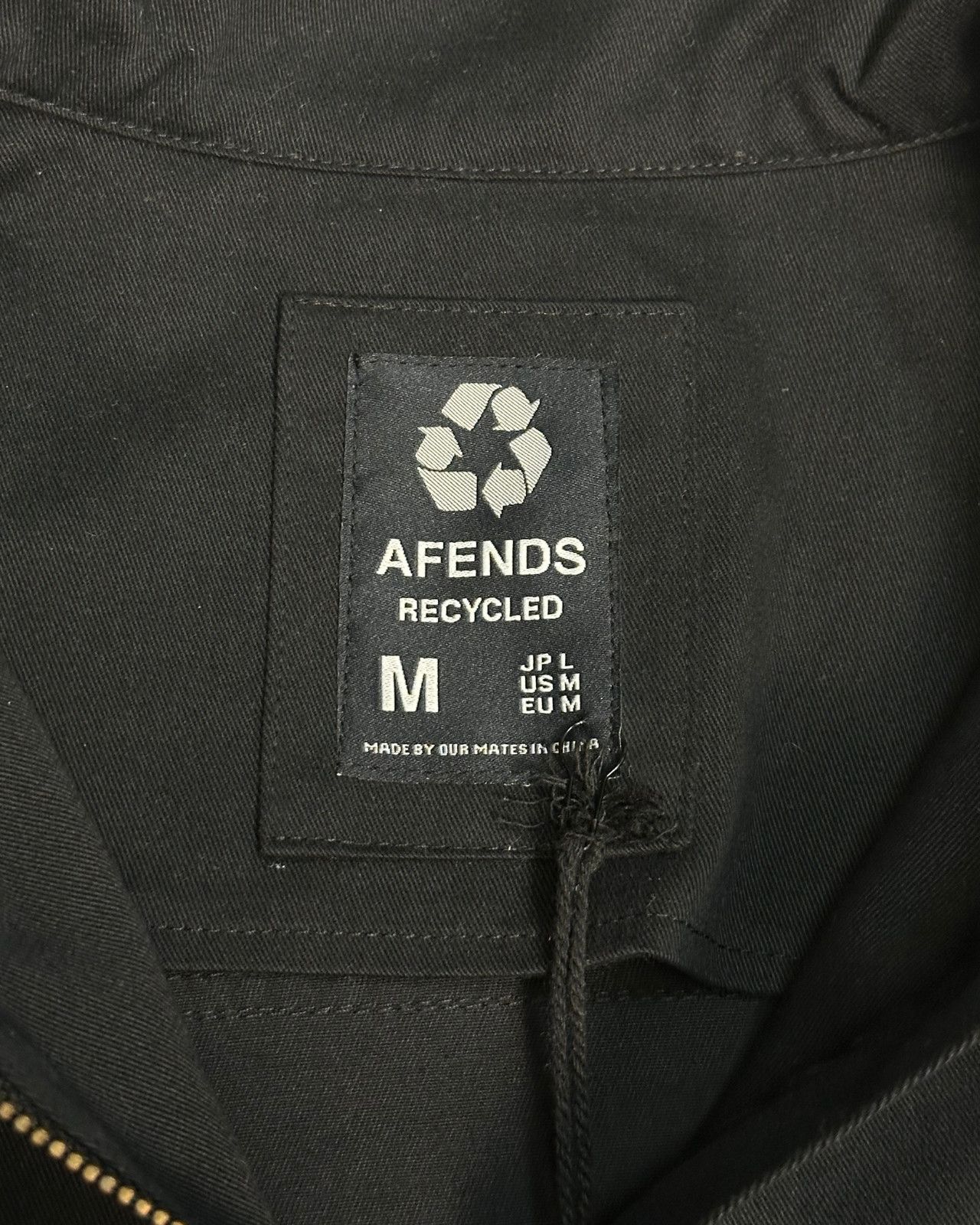 Afends NWT Afends - Spaced - Recycled Black Coach Jacket - Medium Size US M / EU 48-50 / 2 - 6 Thumbnail