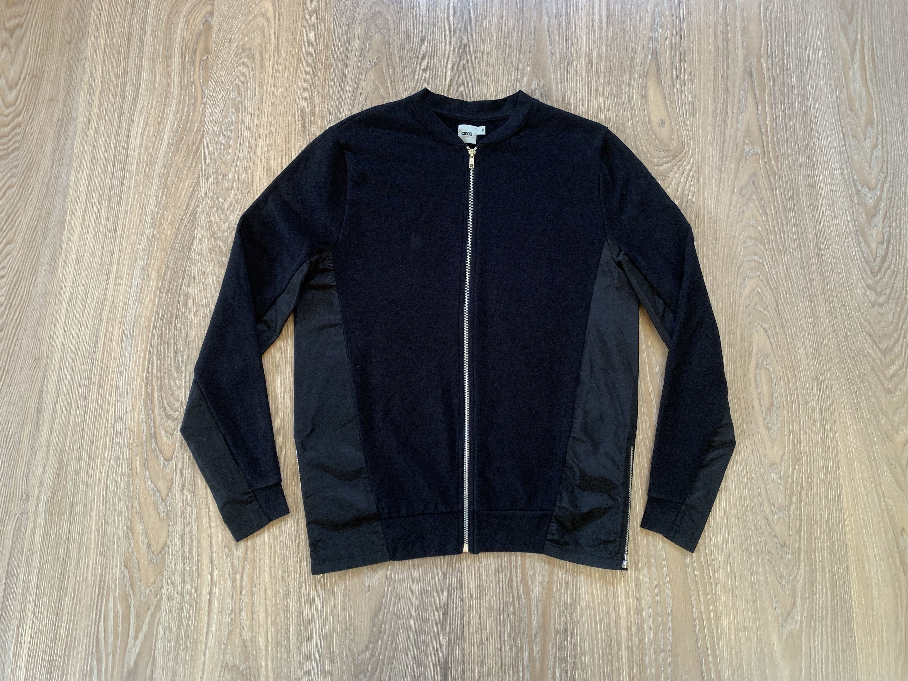 Asos ASOS Black Zip Olympic Jacket Size US S / EU 44-46 / 1 - 11 Thumbnail