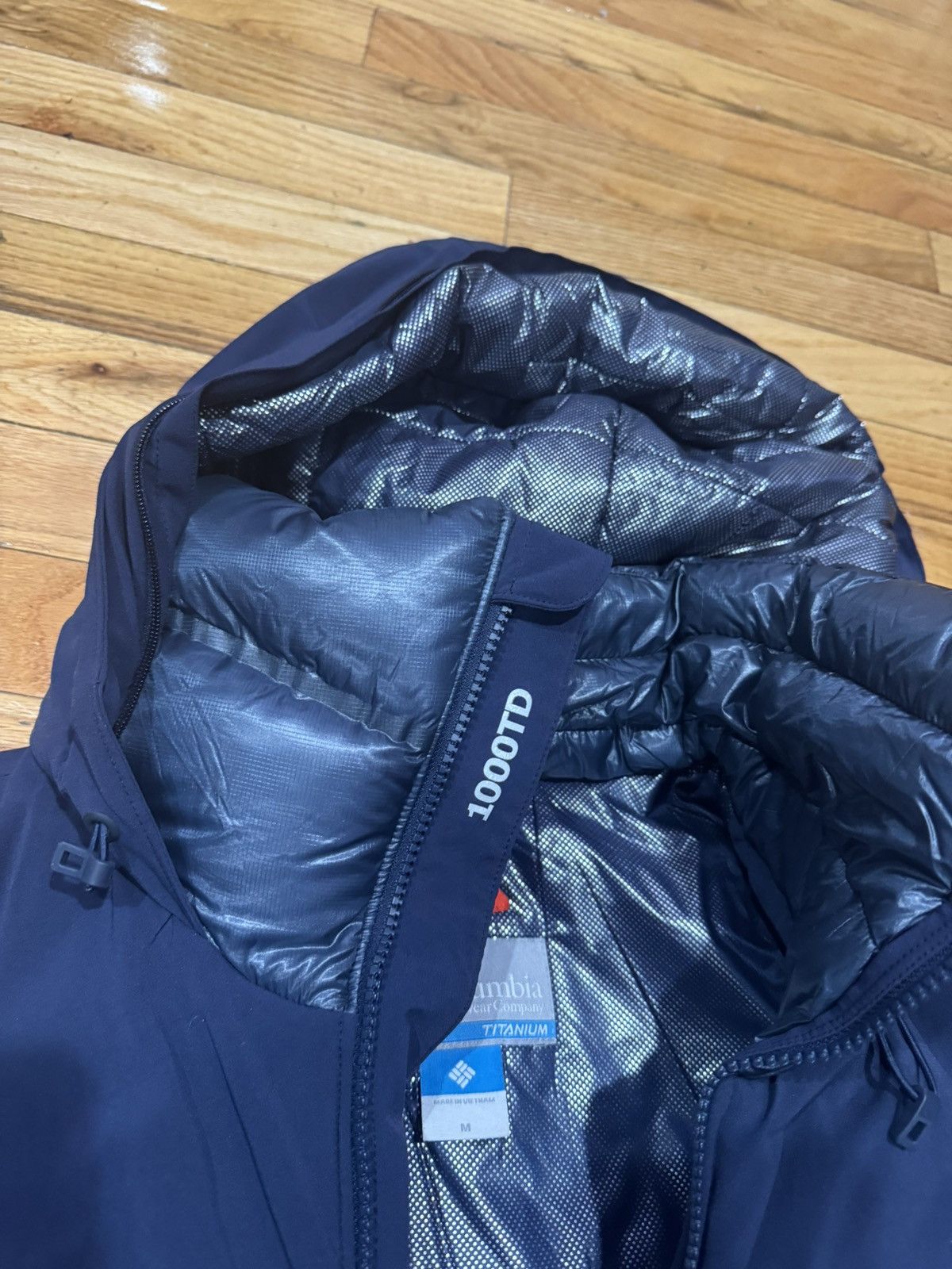 Columbia Navy Blue Columbia Titanium Puffer Jacket Size M Size US M / EU 48-50 / 2 - 3 Thumbnail