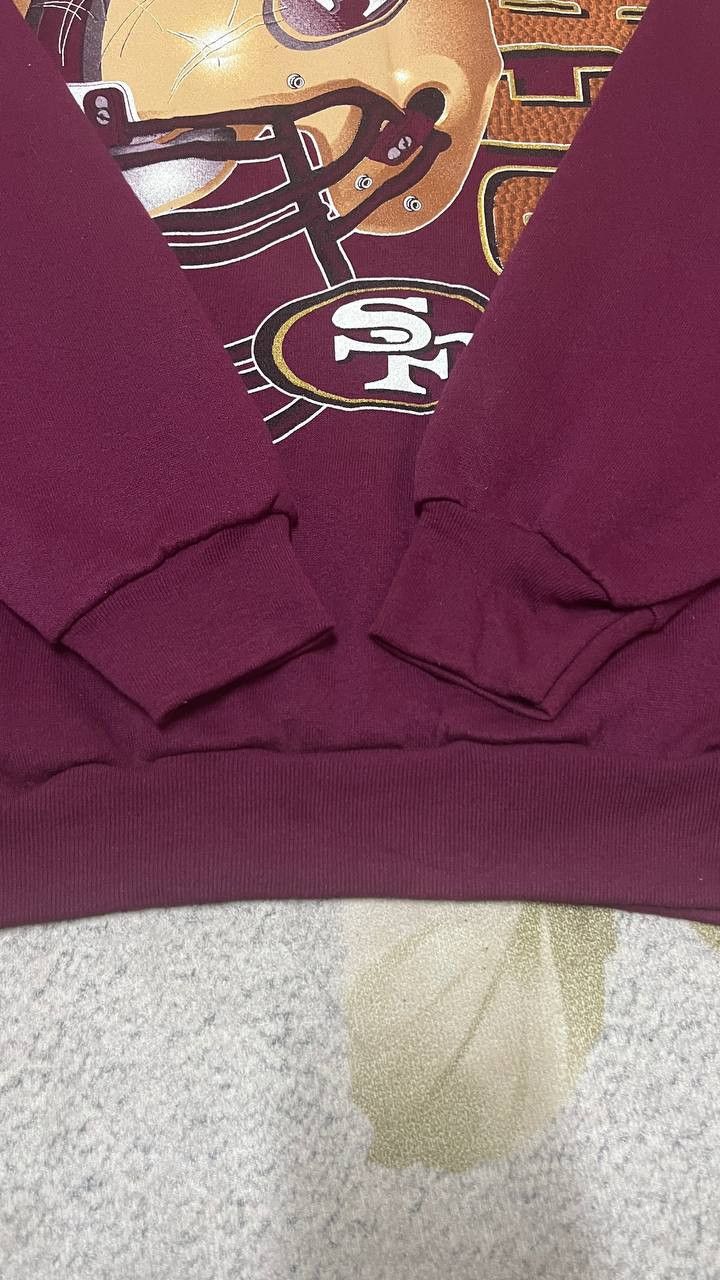 NFL × Tultex Vintage 1990s NFL San Francisco 49ers Sweatshirt Size US L / EU 52-54 / 3 - 4 Thumbnail
