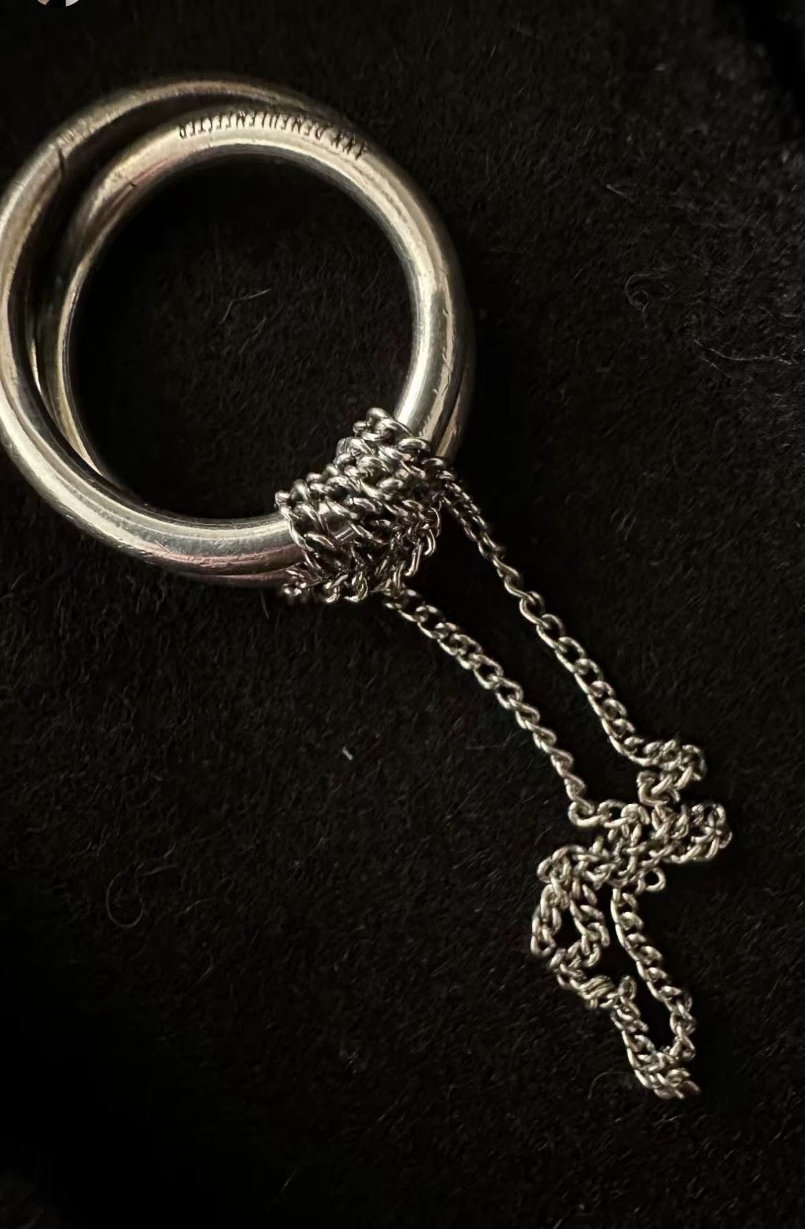 Ann Demeulemeester Ann Dem Tassel Ring New Size Runs Large (No Small Frames) Size ONE SIZE - 2 Thumbnail