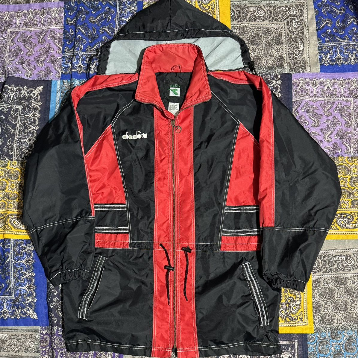Diadora Parka diadora vintage Size US L / EU 52-54 / 3 - 1 Thumbnail