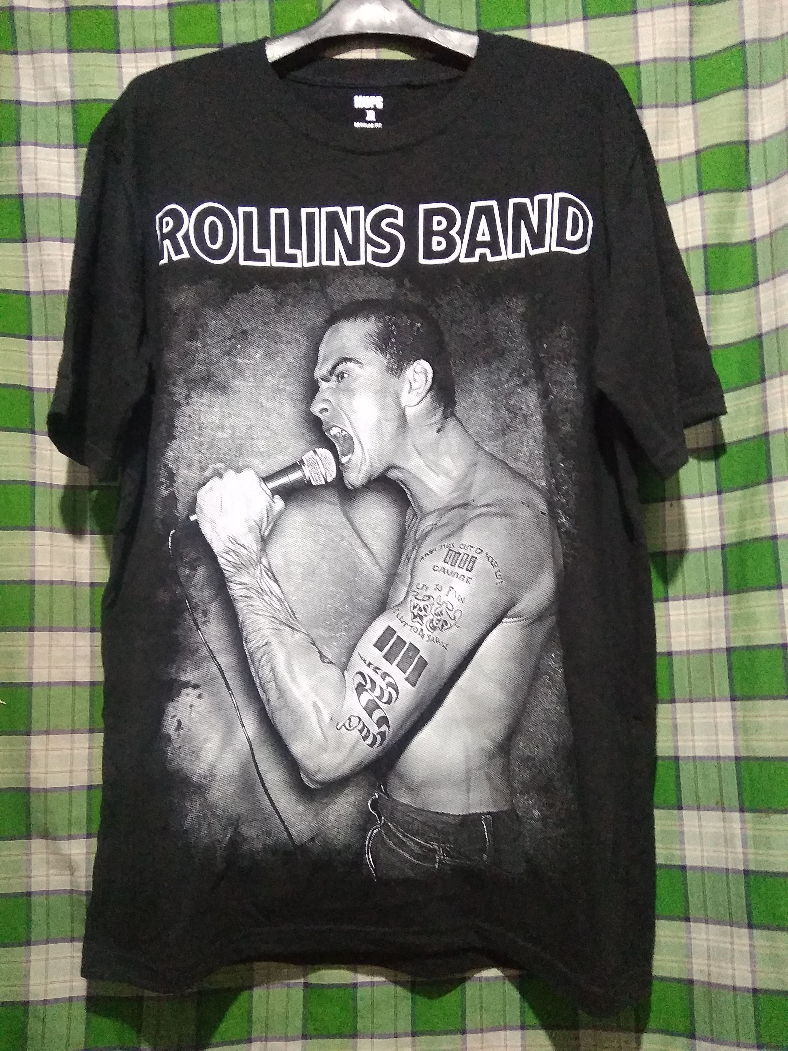 Band Tees Sick Rare 🔥 Henry Rollins Band tee boots black Flag Size US XL / EU 56 / 4 - 3 Thumbnail