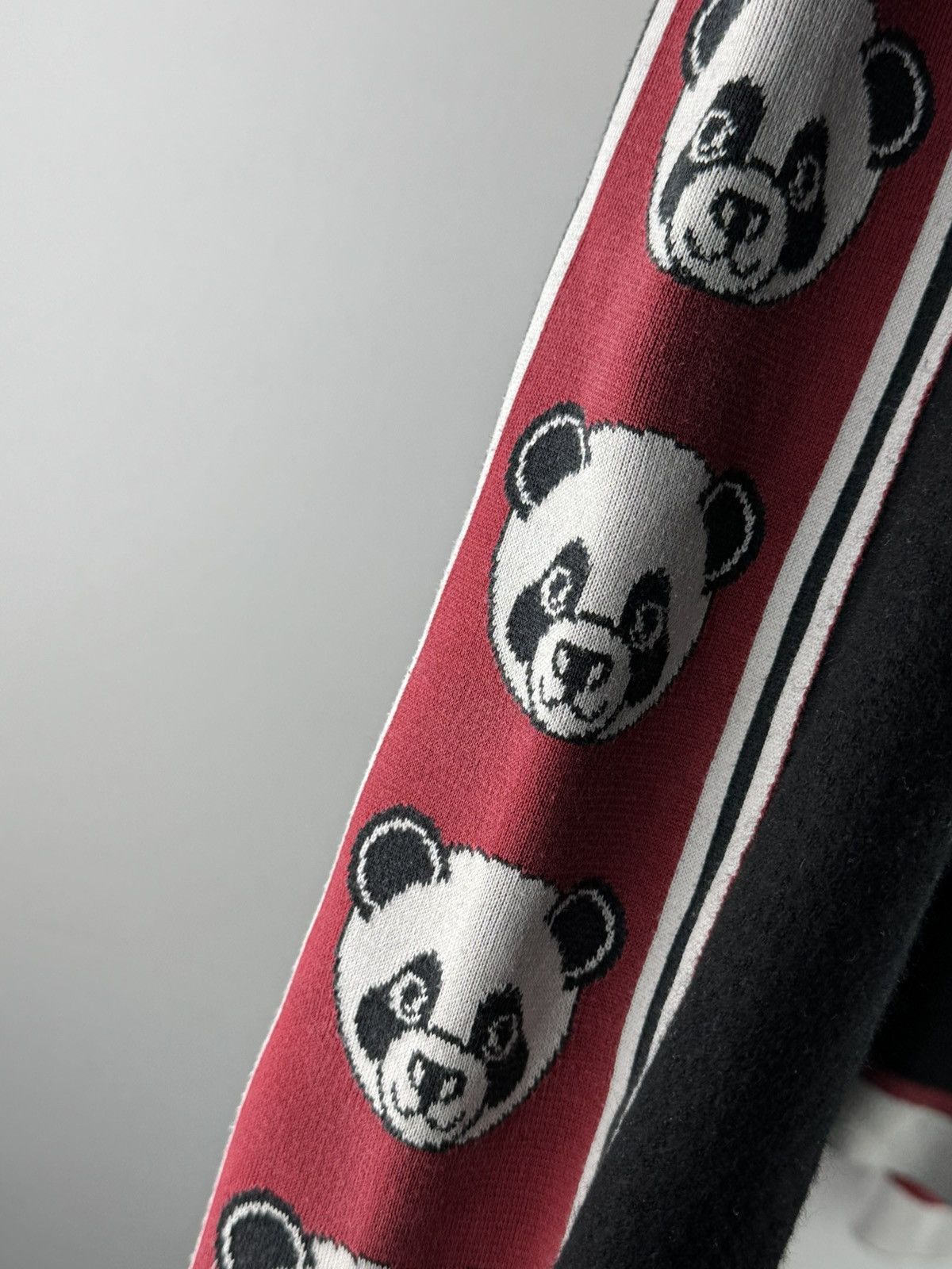 Dolce & Gabbana Dolce & Gabbana Panda Wool Khit Hoodie Black Size US S / EU 44-46 / 1 - 6 Thumbnail