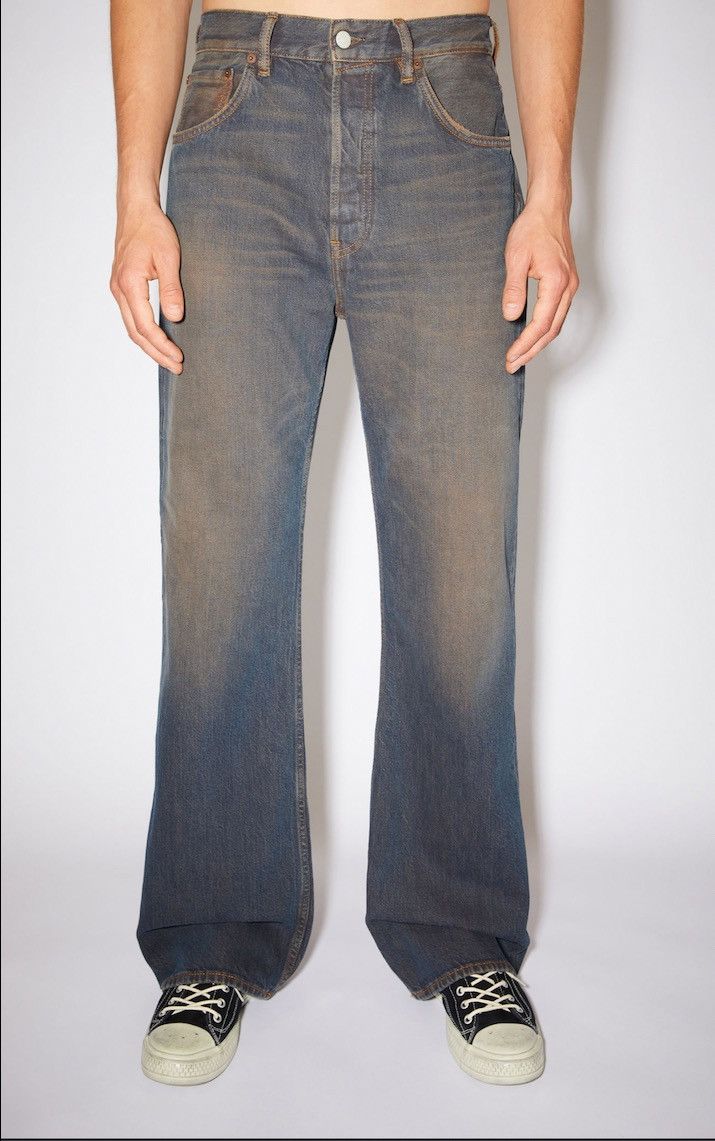 image of Acne Studios “Rust” Jeans in Blue, Men's (Size 32)