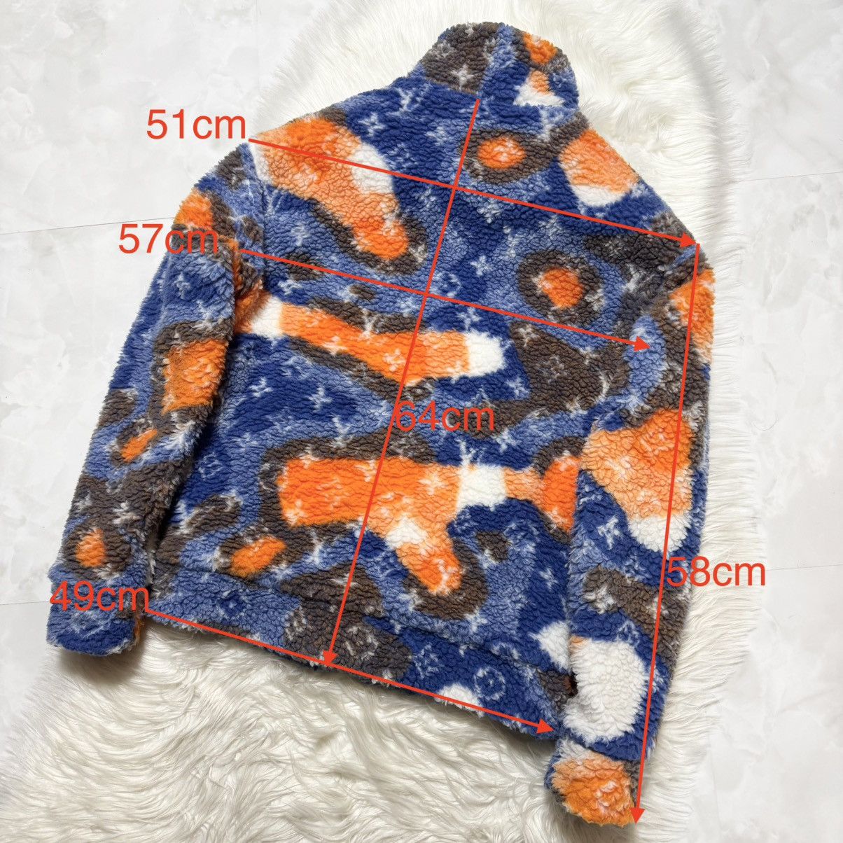 Louis Vuitton Louis Vuitton Monogram x Camouflage Jacquard Fleece Jacket Size US S / EU 44-46 / 1 - 10 Thumbnail