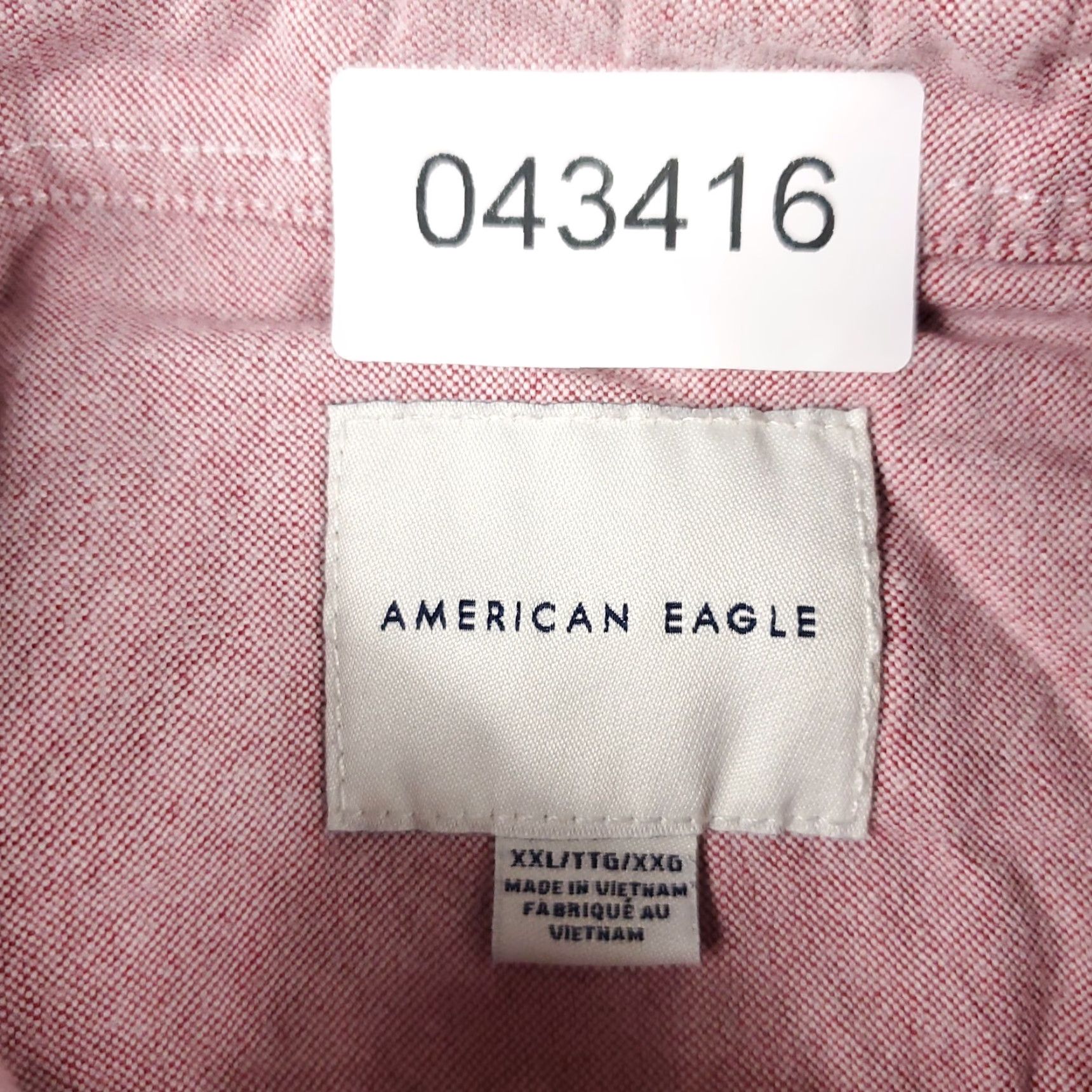American Eagle Outfitters American Eagle Outfitters Shirt Mens 2XL Pink Casual Long Sleeve Button Up Size US XXL / EU 58 / 5 - 7 Thumbnail