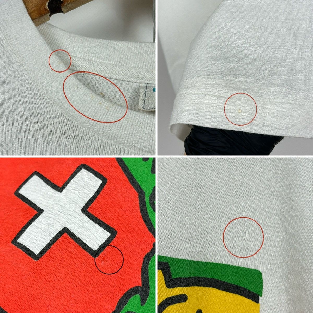 Keith Haring 1991 Keith Haring Swiss National Day 700th Anniversary Tee Size US M / EU 48-50 / 2 - 19 Thumbnail