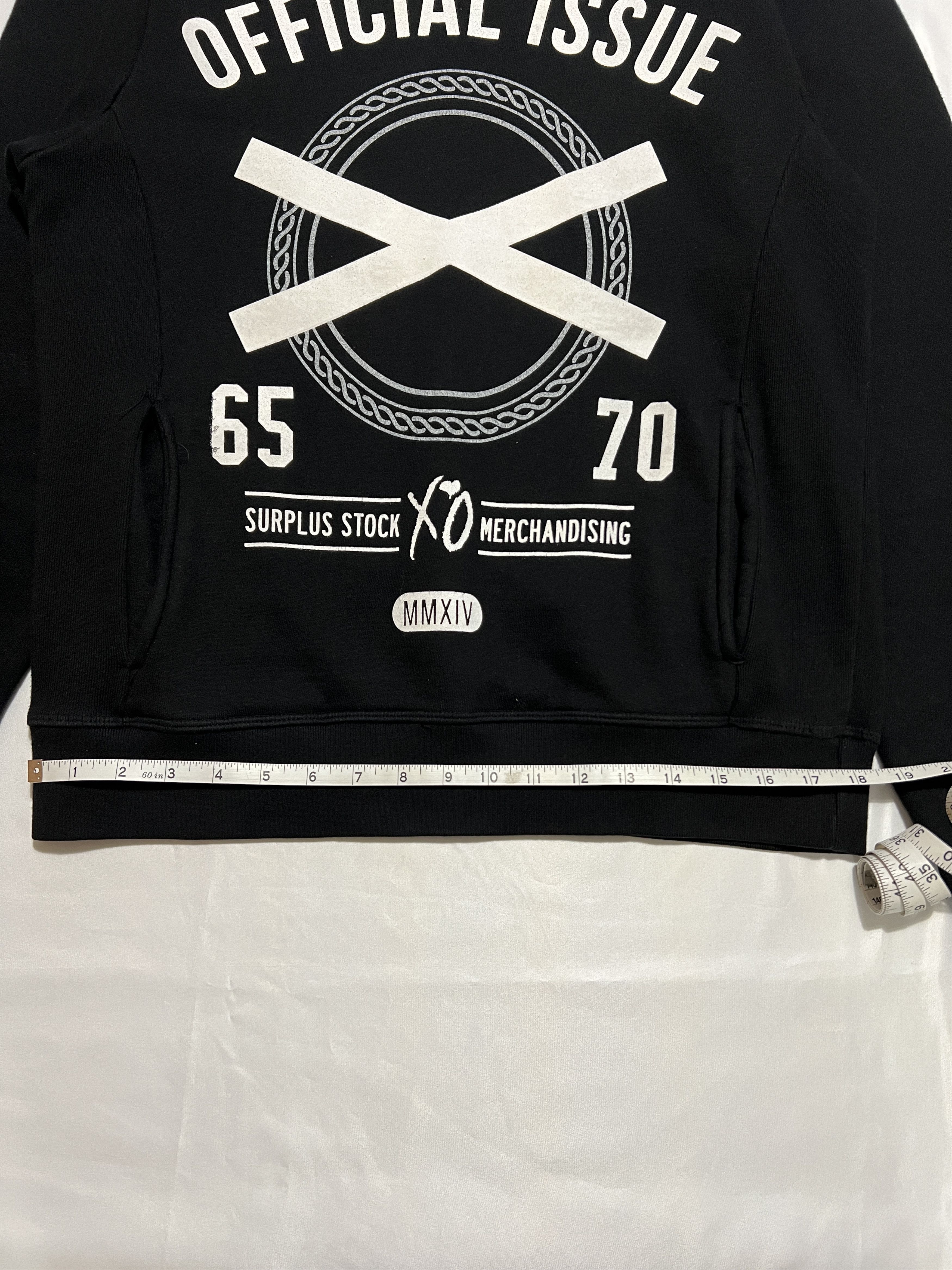 The Weeknd *RARE GRAIL* Official Issue XO Cut & Sew Crewneck 2014 Size US M / EU 48-50 / 2 - 17 Thumbnail