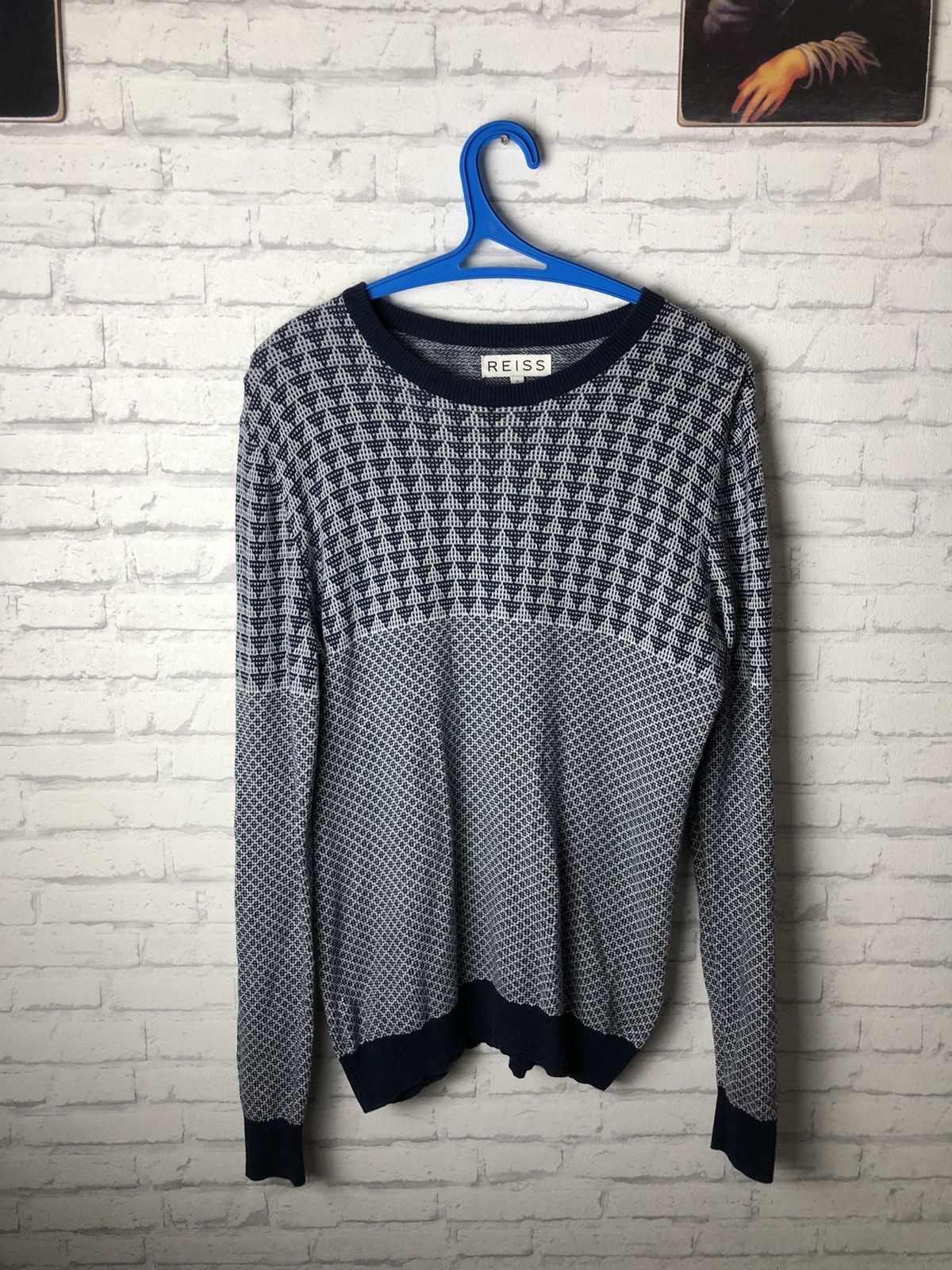 reiss astrid shawl collar sweater