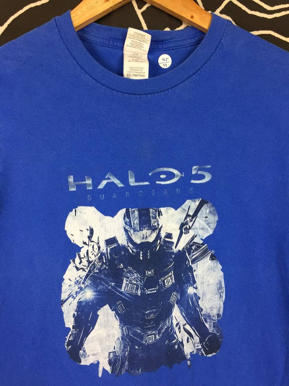 Halo × Microsoft × The Game Halo 5: Guardians Microsoft Studios Xbox One Game Promo Tee Size US XS / EU 42 / 0 - 3 Thumbnail