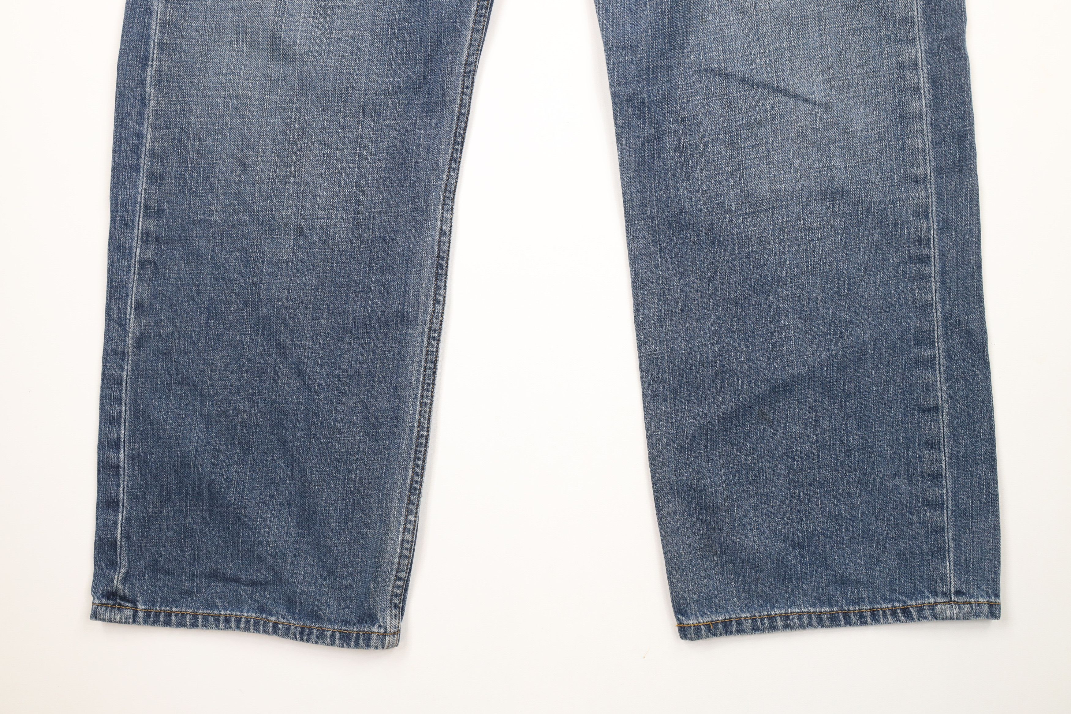 Levi's × Vintage Vintage Y2K Levis 569 Loose Fit Straight Wide Leg Jeans Size US 36 / EU 52 - 4 Thumbnail