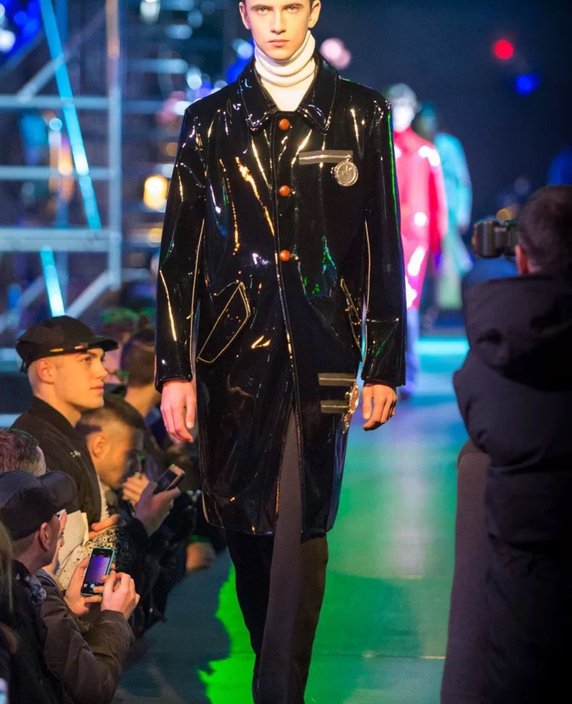 Raf Simons RAF SIMONS AW15 fashion show silver medal trench coat Size US S / EU 44-46 / 1 - 7 Thumbnail