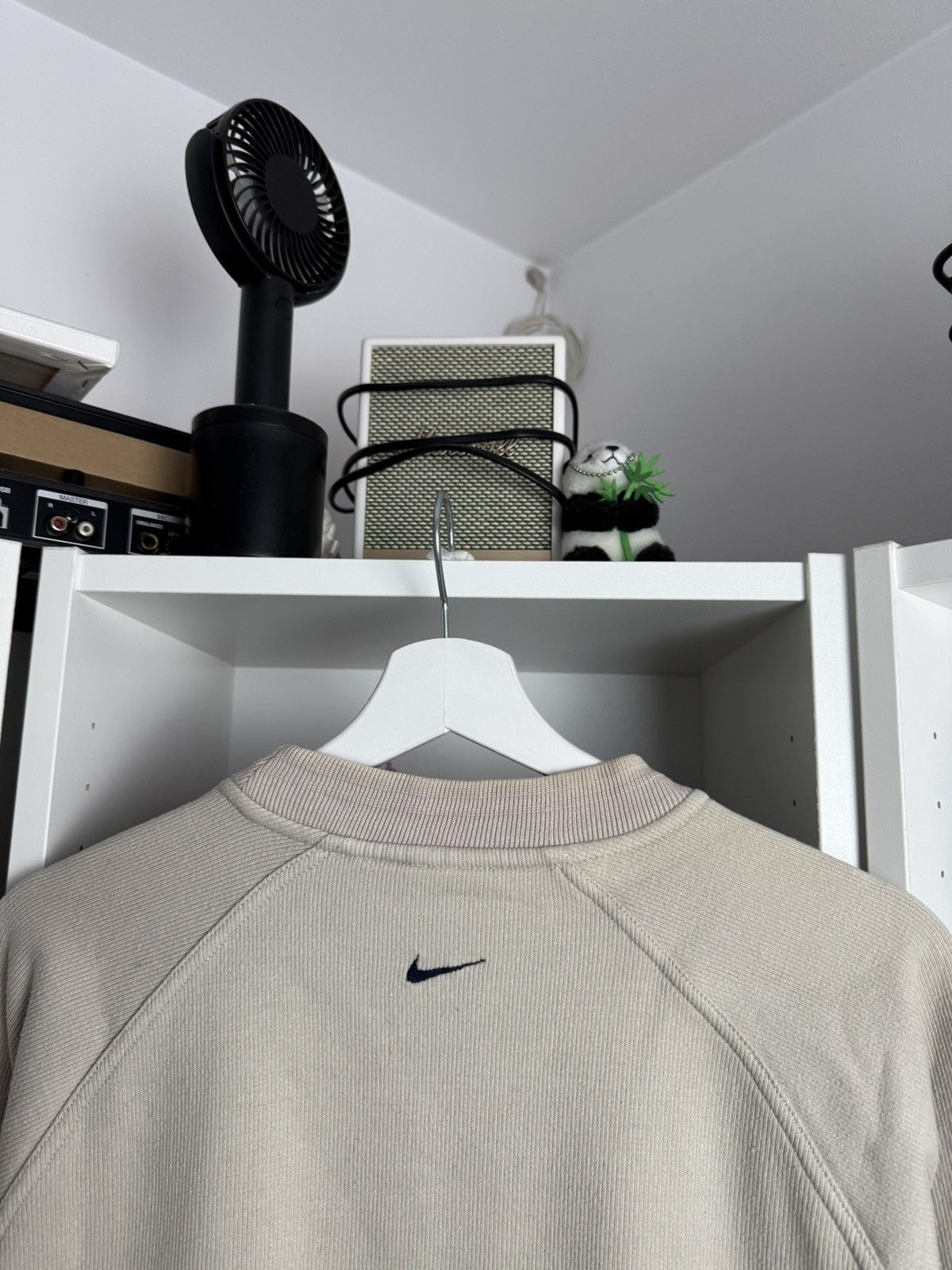 Nike × Vintage Vintage 90s Nike basic boxy baggy sweatshirt L Travis Scott Size US L / EU 52-54 / 3 - 6 Thumbnail