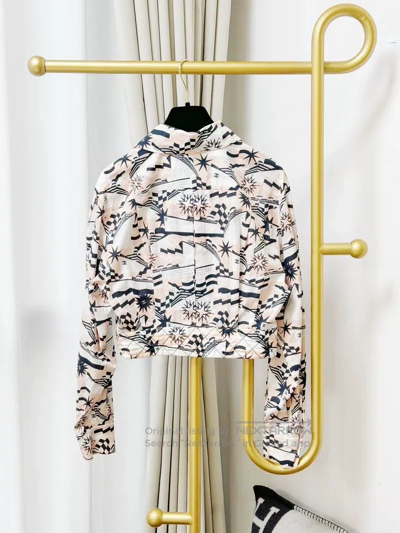 Chanel Chanel 19C Early Spring Vacation Series Nautical Pattern L Size XS / US 0-2 / IT 36-38 - 2 Thumbnail