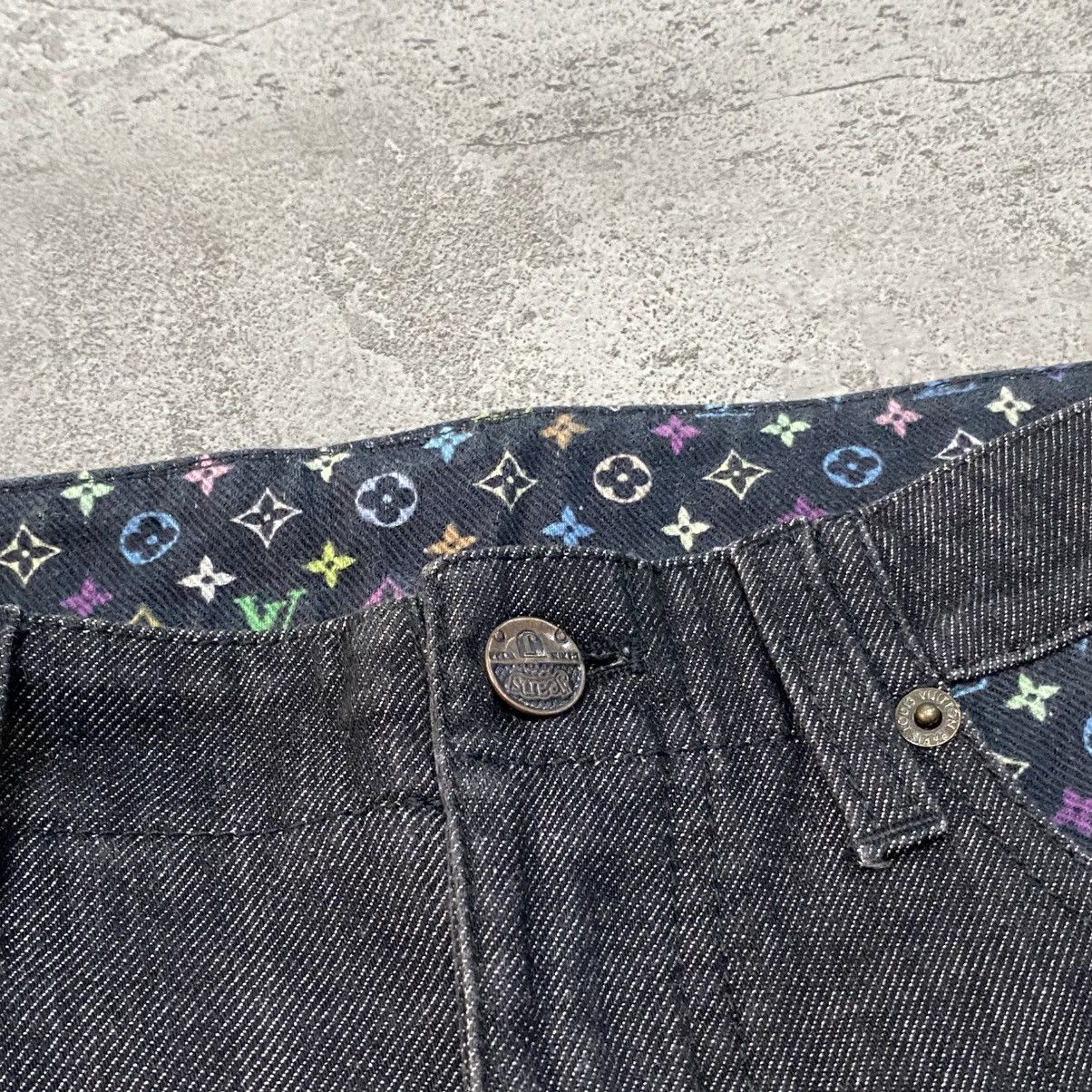 Louis Vuitton Louis Vuitton Monogram Denim Size 25" / US 0 / IT 36 - 4 Thumbnail