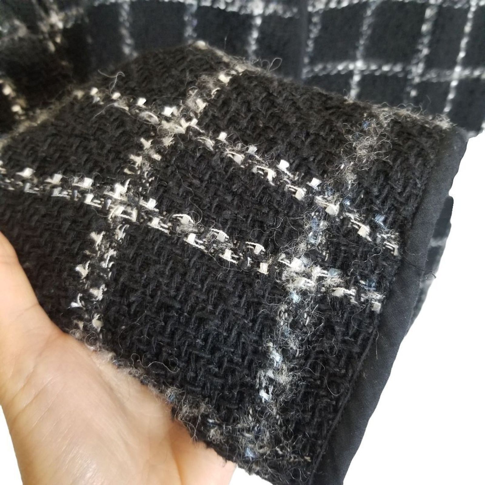 Elie Tahari T Tahari Womens Wool Blend Tweed Jacket Button Up Size 12 Size XL / US 12-14 / IT 48-50 - 5 Thumbnail