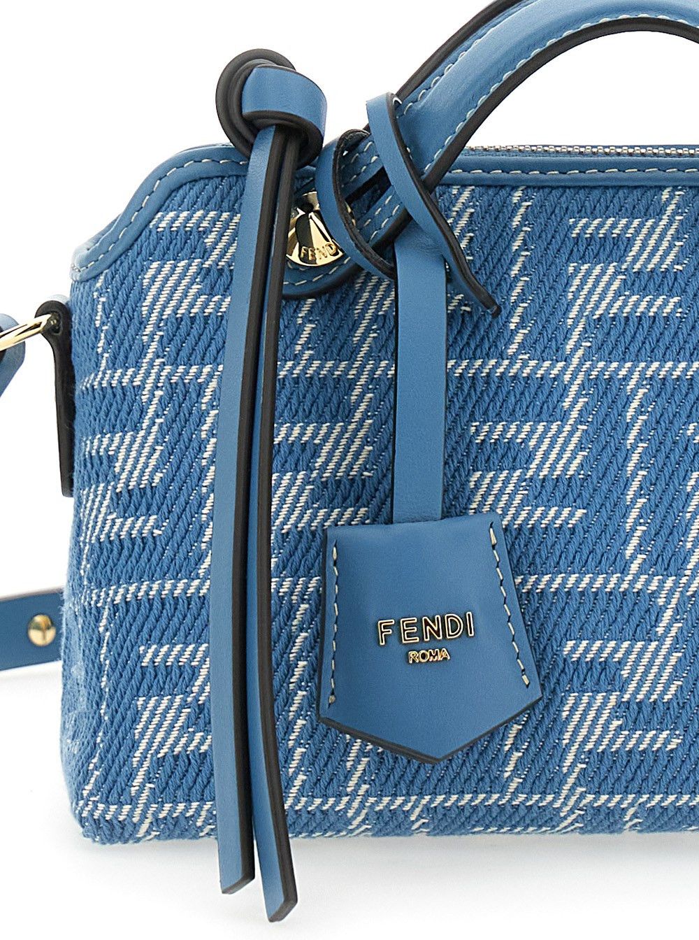 Fendi o1s1wg110326 Size: OS / By The Way Soft Mini Bag in Blue Size ONE SIZE - 5 Thumbnail