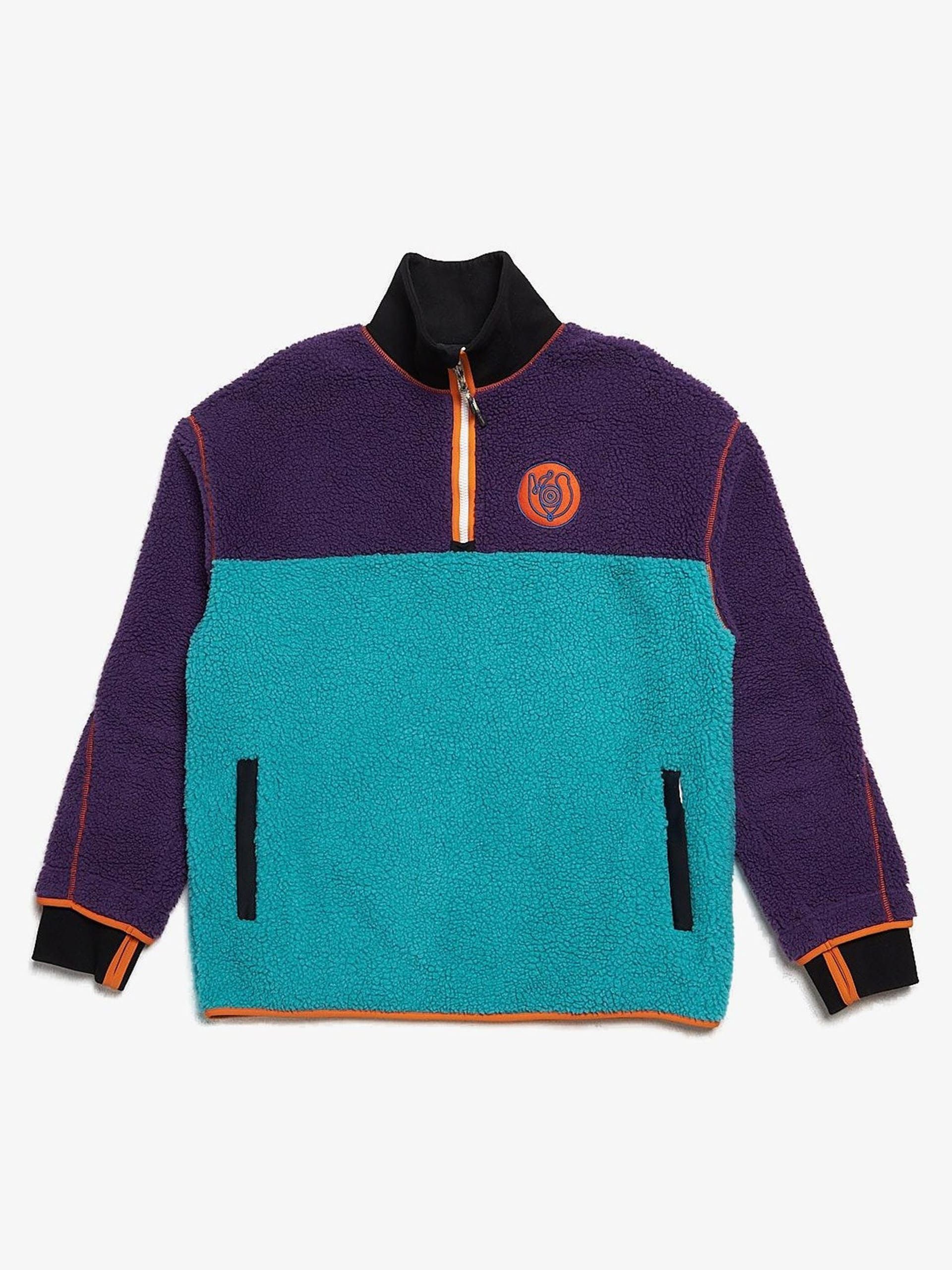 Loewe Half Zipped Colour Block Fleece Sweatshirt Size US M / EU 48-50 / 2 - 1 Thumbnail