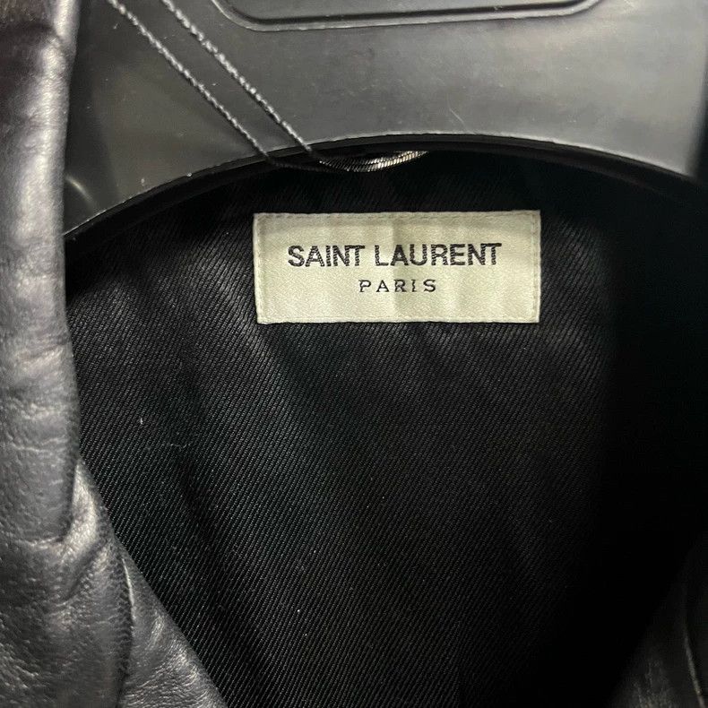 saint Laurent parisLong sleeves with black lapels jacket 2