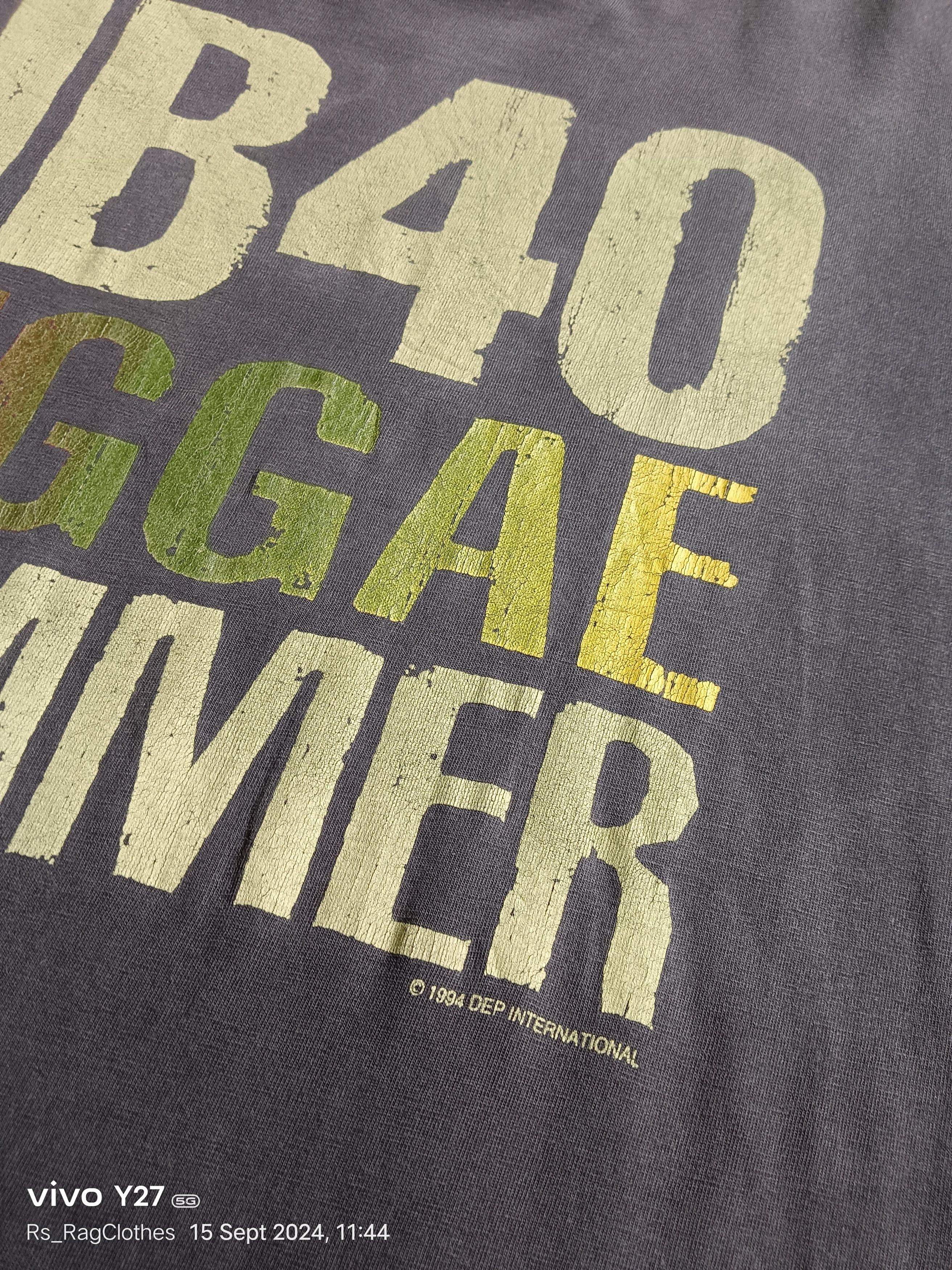 Band Tees × Vintage VINTAGE UB40 REGGAE SUMMER TOUR Size US XL / EU 56 / 4 - 3 Thumbnail