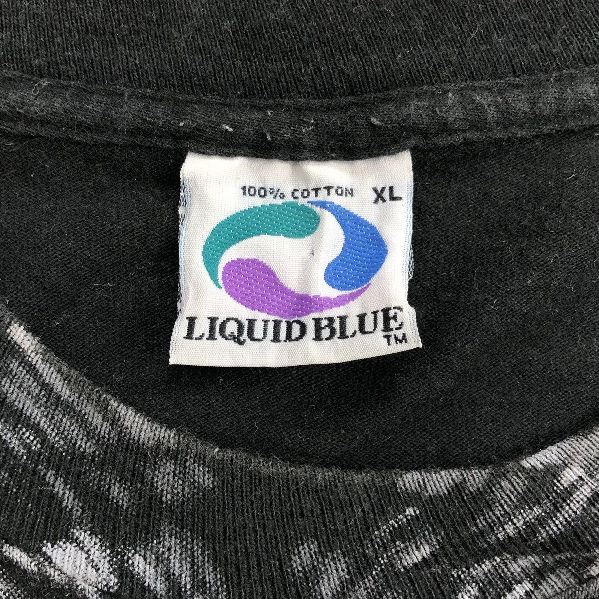 Liquid Blue 🇺🇸Vintage 1995s Liquid Blue Wolf All Over Print Graphic Shirt Size US XL / EU 56 / 4 - 10 Thumbnail