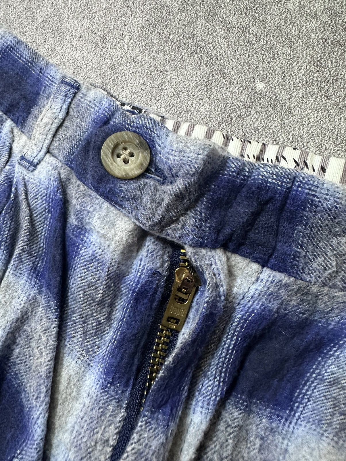 Bape Vintage Bape Plaid Short Pants Size US 32 / EU 48 - 7 Thumbnail