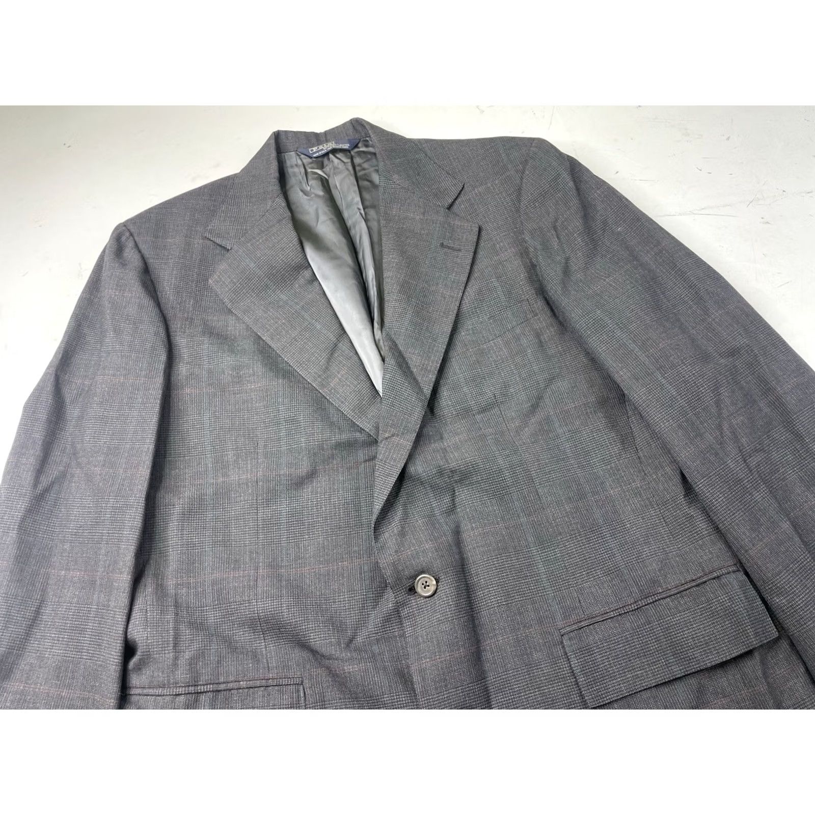 Polo Ralph Lauren VINTAGE Polo Ralph Lauren Men's Plaid Sport Coat Blazer Wool Blend Blue 42 90s Size US XL / EU 56 / 4 - 6 Thumbnail