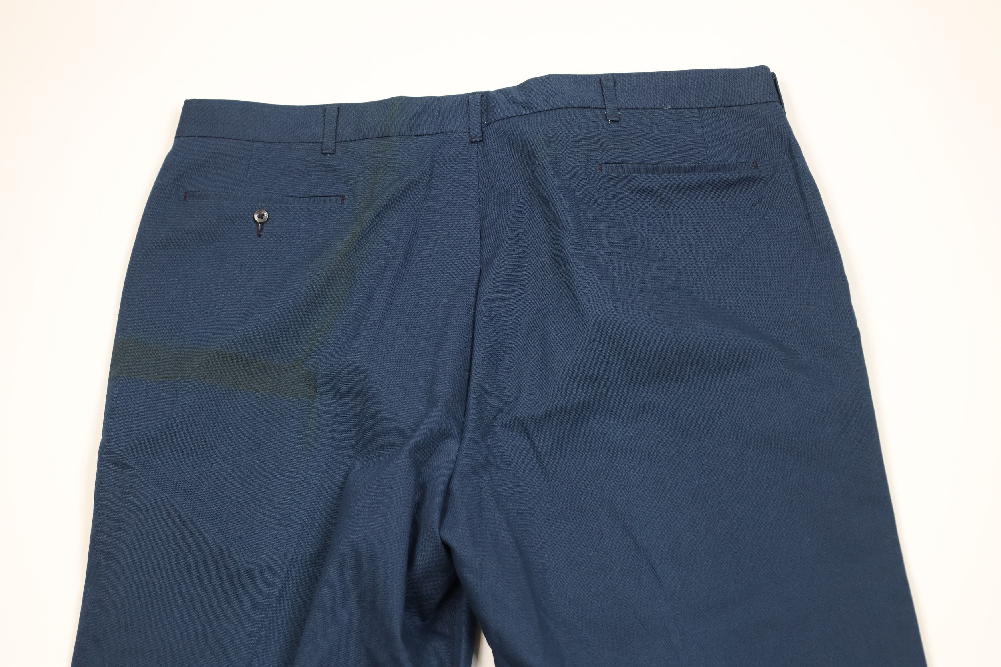 Vintage Vintage 70s Streetwear Bell Bottoms Chino Pants Blue USA Size US 44 / EU 60 - 14 Thumbnail