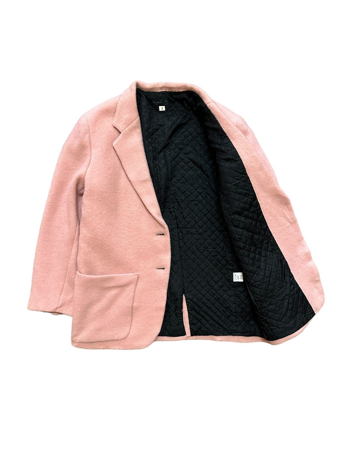 agnes b. Agnes B. wool jacket pink Size M / US 6-8 / IT 42-44 - 3 Thumbnail