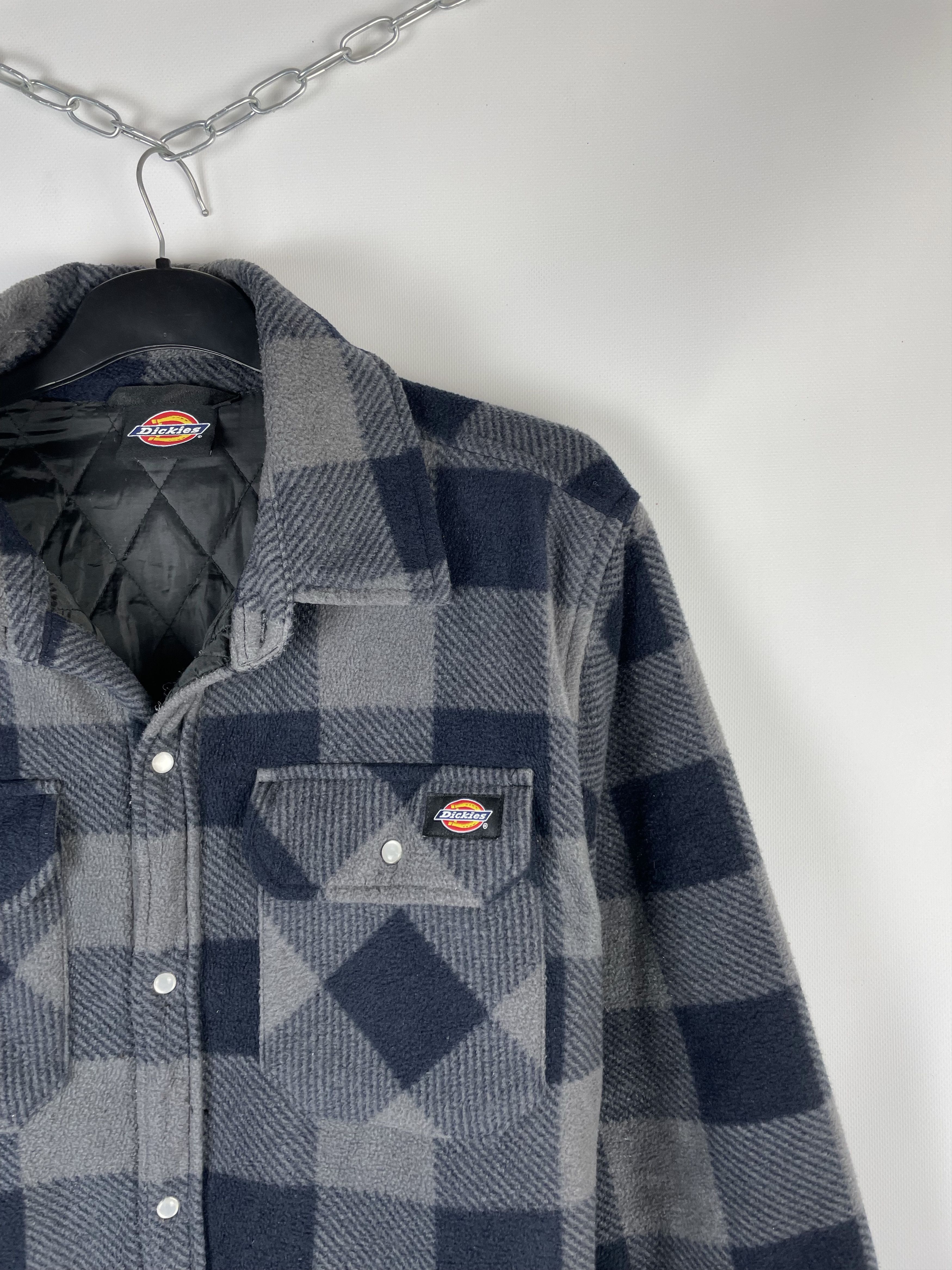 Dickies Vintage Dickies Portland Padded Fleece Plaid Shirt Jacket Size US XL / EU 56 / 4 - 4 Thumbnail