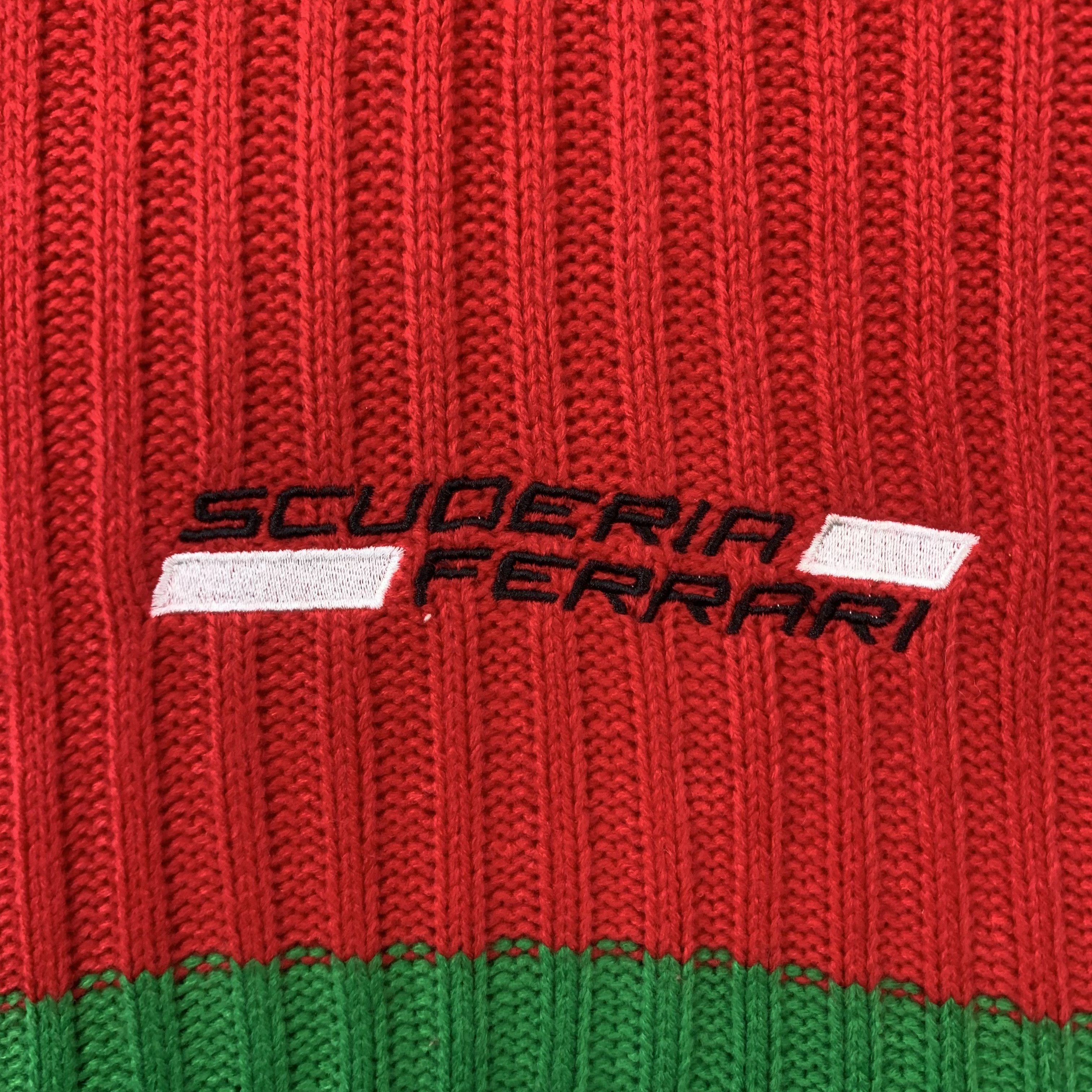 Ferrari Ferrari Scarf Wool Muffler Neck Wrap BL9317 Size ONE SIZE - 5 Thumbnail
