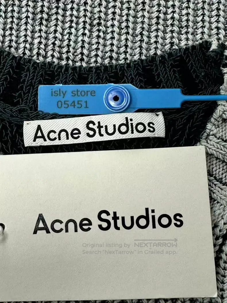 Acne Studios Acne Studios Round Neck Cut Loose Irregular Acid Printed L Size XS / US 0-2 / IT 36-38 - 4 Thumbnail