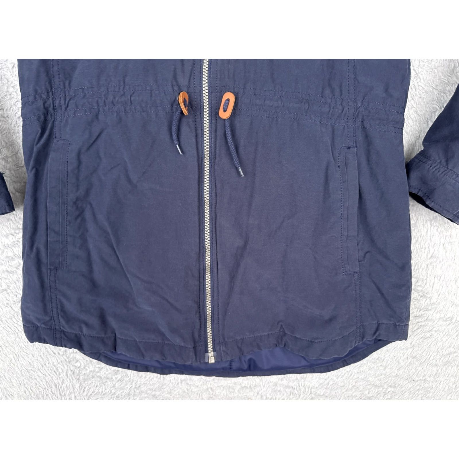 Vintage Columbia Jacket Women S Blue Chatfield Hill Sherpa-Lined Full Zip Hooded Size S / US 4 / IT 40 - 5 Thumbnail