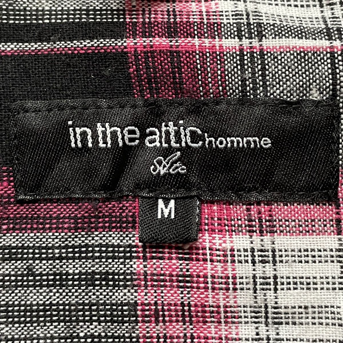 In The Attic × Japanese Brand × Vintage Vintage Japanese Brand In The Attic Checkered Shirt 2000s Size US M / EU 48-50 / 2 - 9 Thumbnail