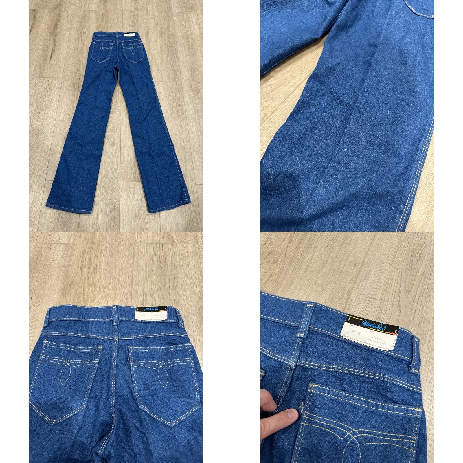 Levi's VINTAGE Levi’s Jeans Movin’ On Retro High Rise 27x34 Women Blue Tab NWT Reserved for Women 27X34 Size 27" / US 4 / IT 40 - 8 Thumbnail