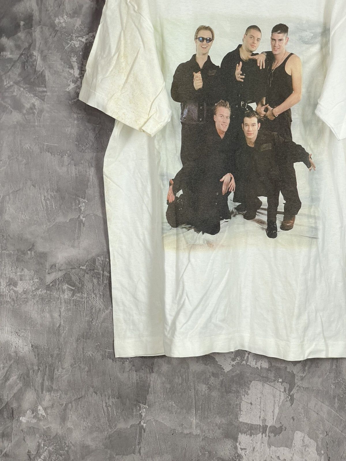Band Tees 1996 Vintage Boyzone Band Tour T-Shirt Size US L / EU 52-54 / 3 - 5 Thumbnail