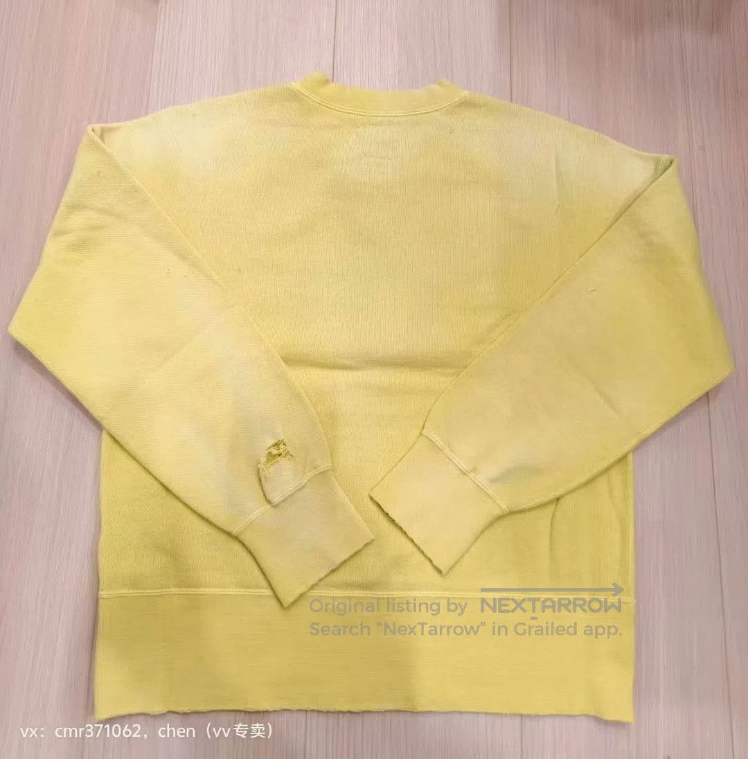 Visvim VISVIM 23SS COURT SWEAT L/S CRASH. Size US M / EU 48-50 / 2 - 7 Thumbnail