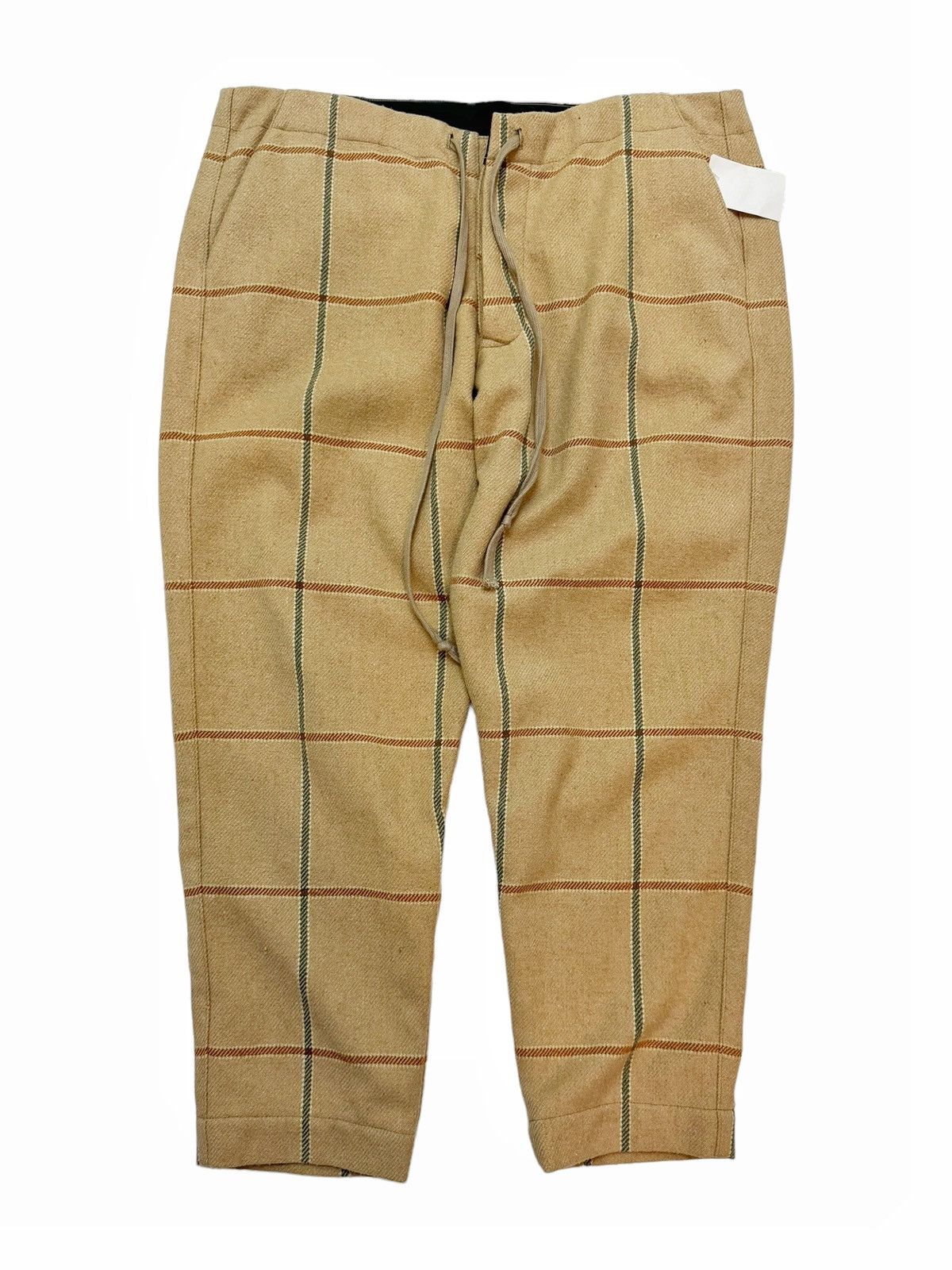 Greg Lauren Sample Plaid Wool Trouser Size US 36 / EU 52 - 1 Thumbnail