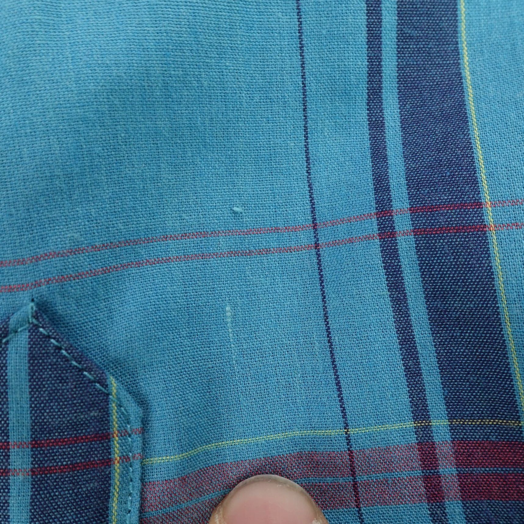 Vintage VINTAGE Ely Diamond Shirt Mens Large Blue Plaid Western Pearl Snap Rodeo Ranch Cowboy Outdoor Button-Up Size US L / EU 52-54 / 3 - 7 Thumbnail