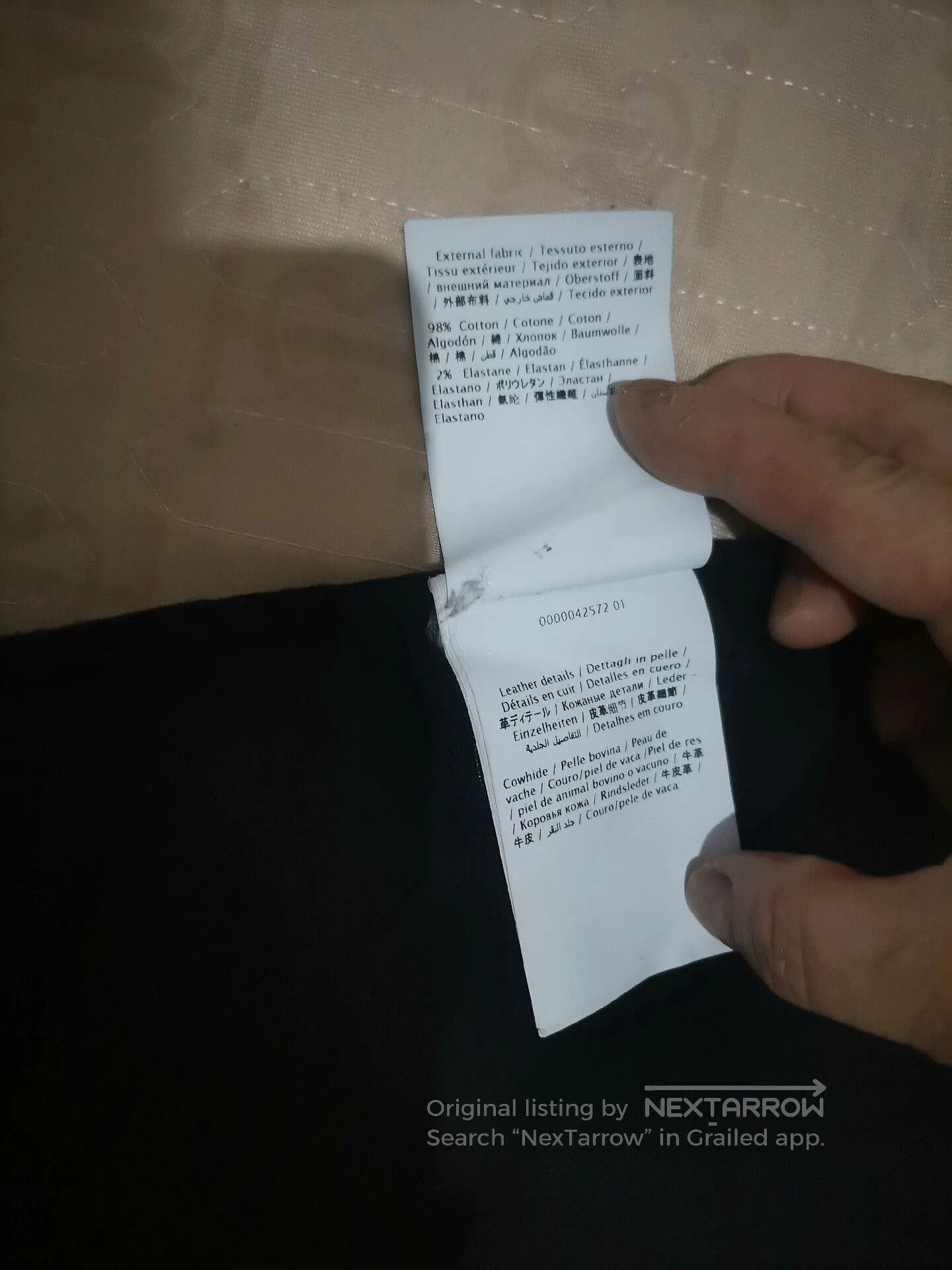 Valentino Valentino Men's Black Jeans. Size US 31 - 3 Thumbnail